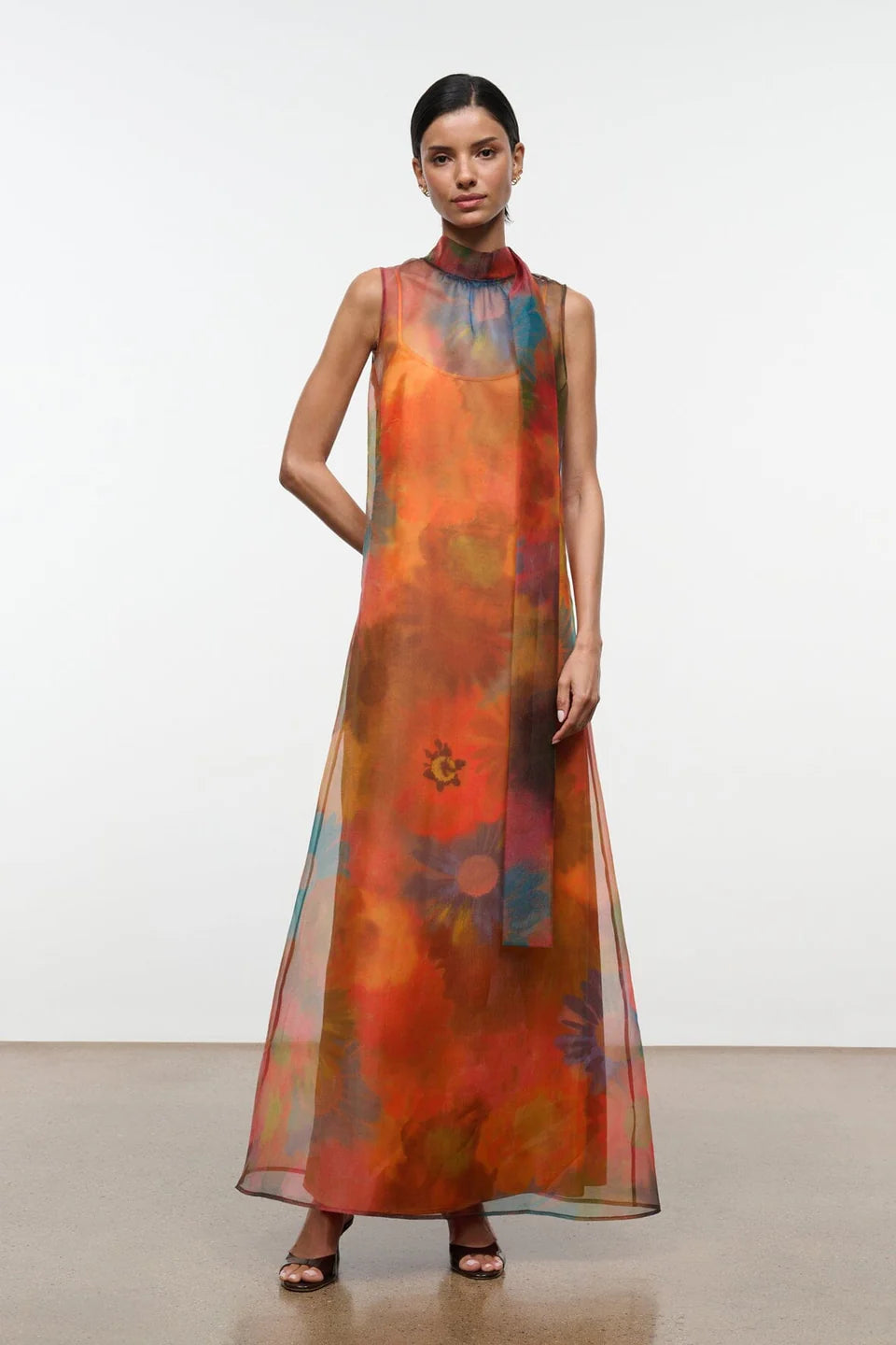 Staud Albee Dress Superbloom