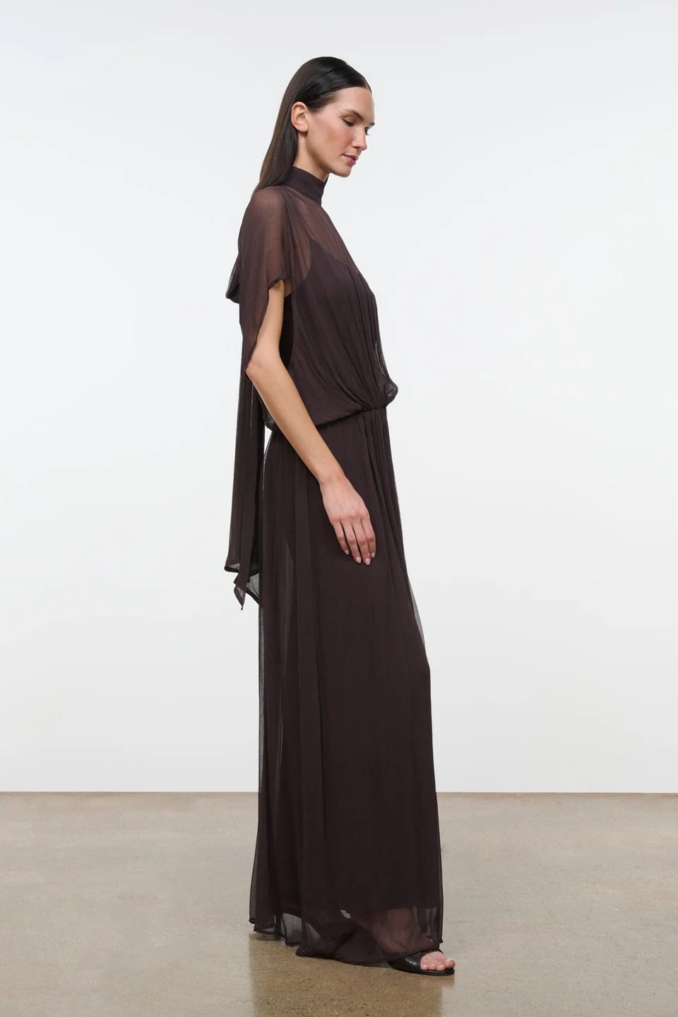 Staud Vivianna Dress - Earth
