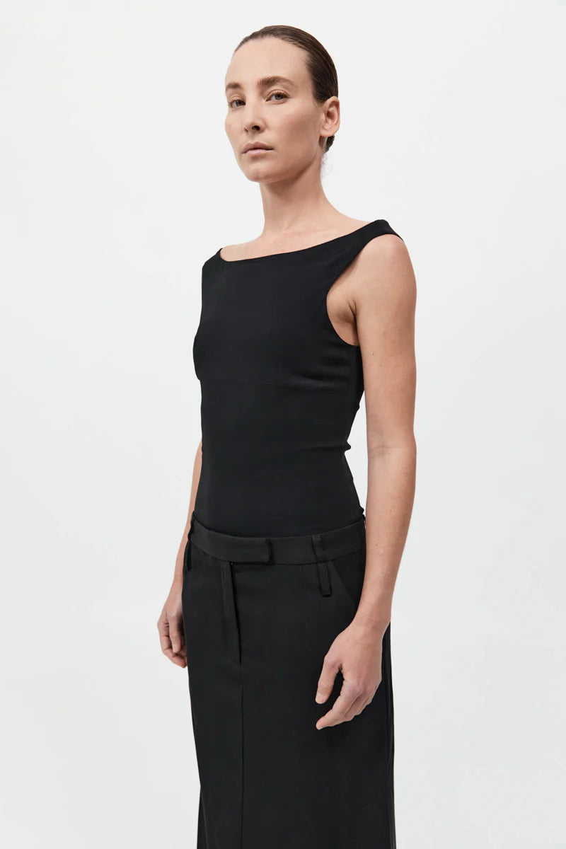 St. Agni Slim Bateau - Black