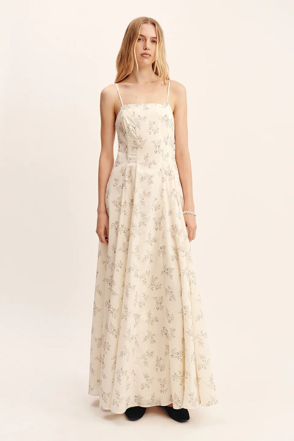 Posse Paloma Maxi Dress - Blue Blooms