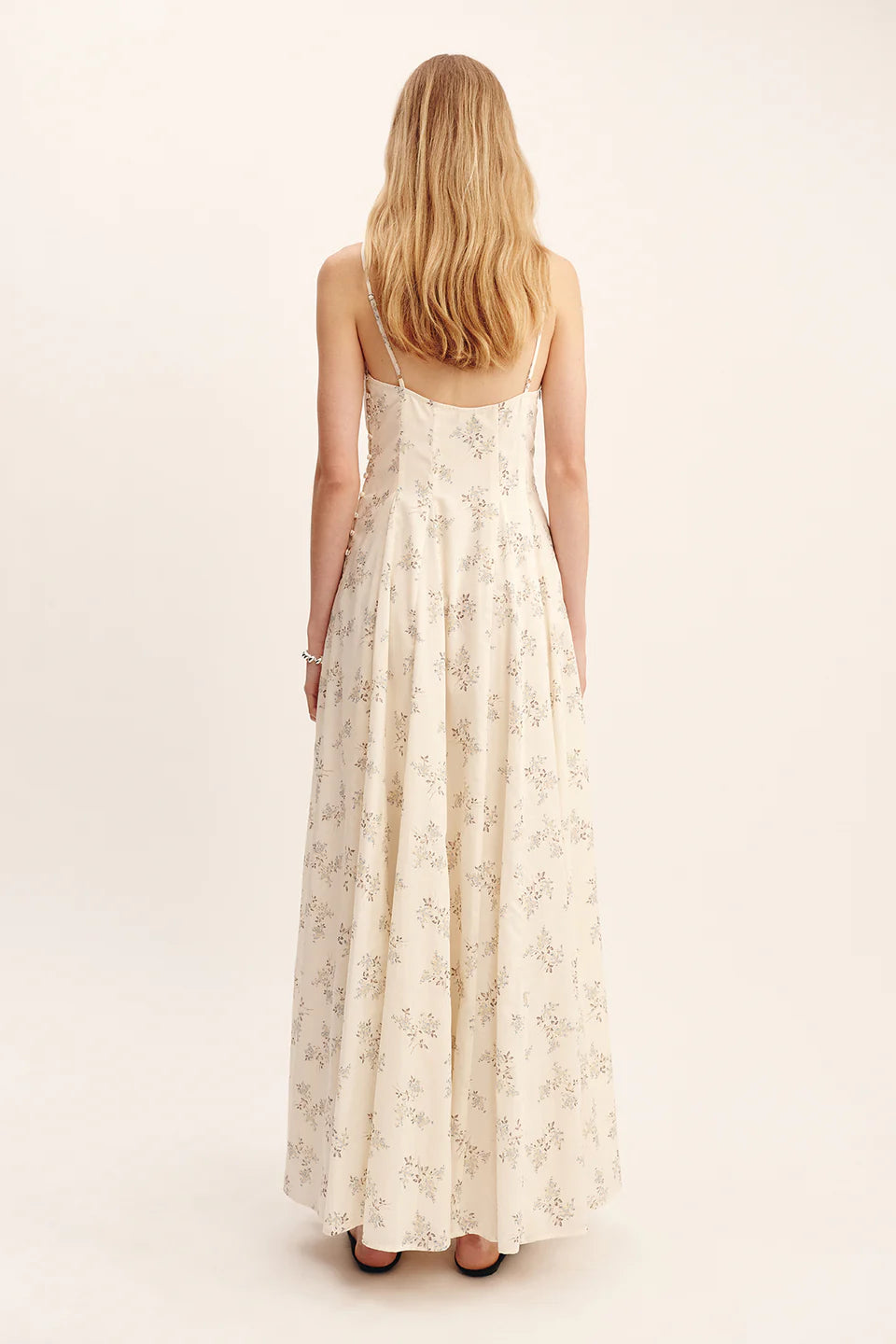 Posse Paloma Maxi Dress - Blue Blooms