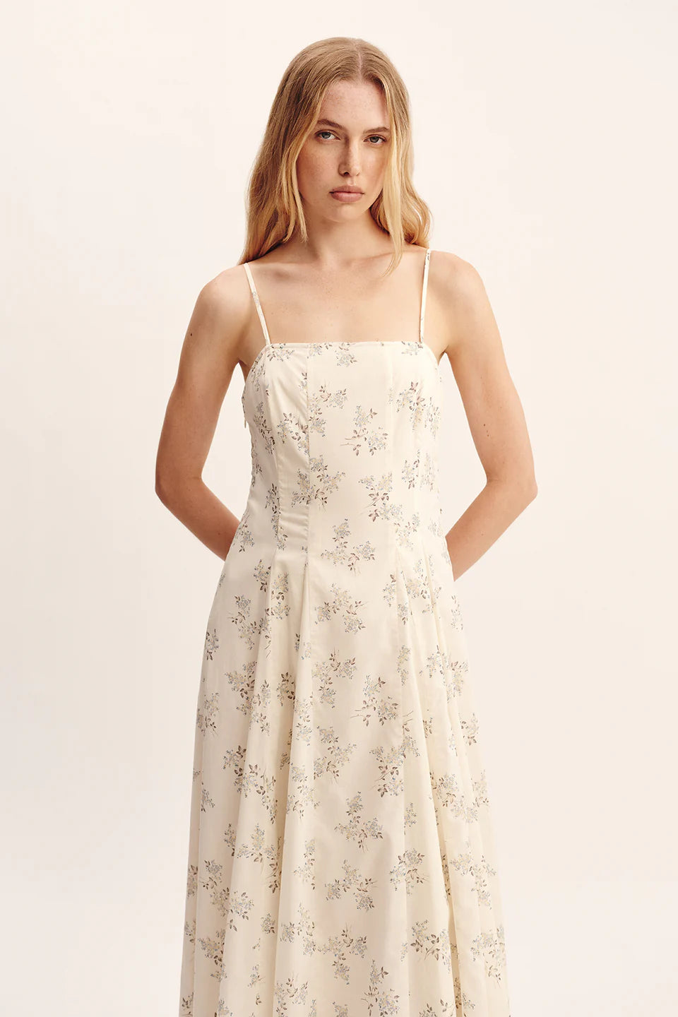 Posse Paloma Maxi Dress - Blue Blooms