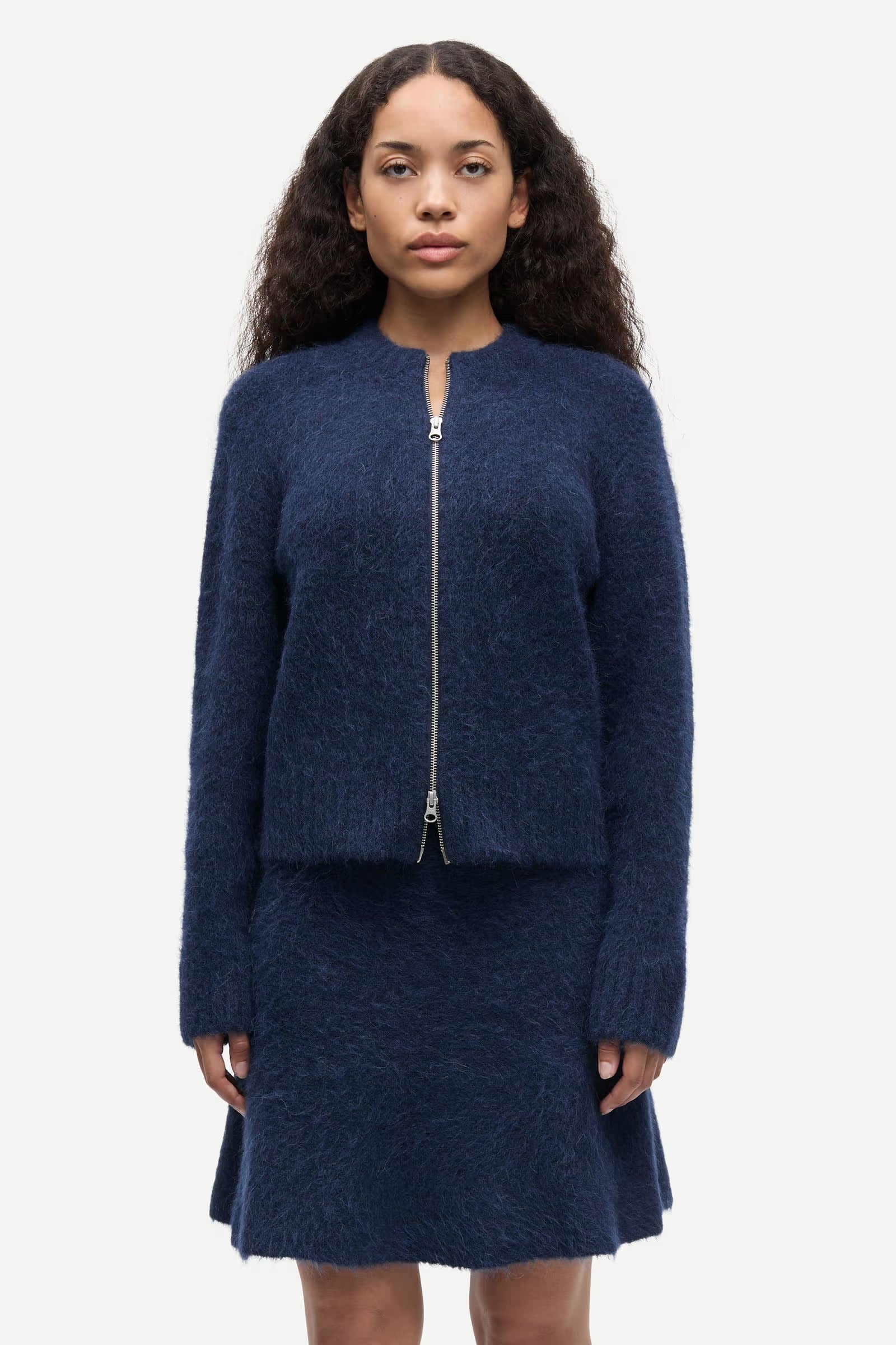 Samsoe Samsoe Sajeanine zip cardigan
