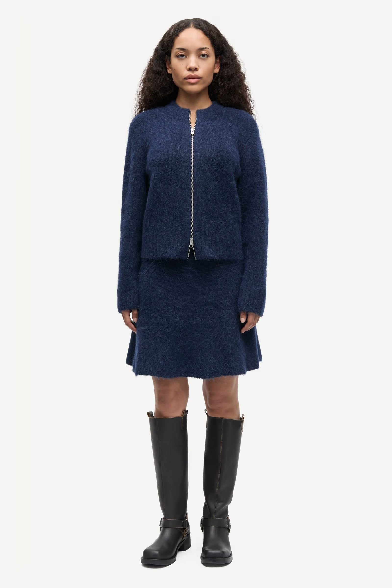 Samsoe Samsoe Sajeanine zip cardigan