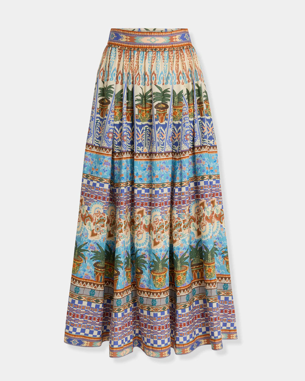 Emporio Sirenuse Ombretta Skirt in Chimera Print