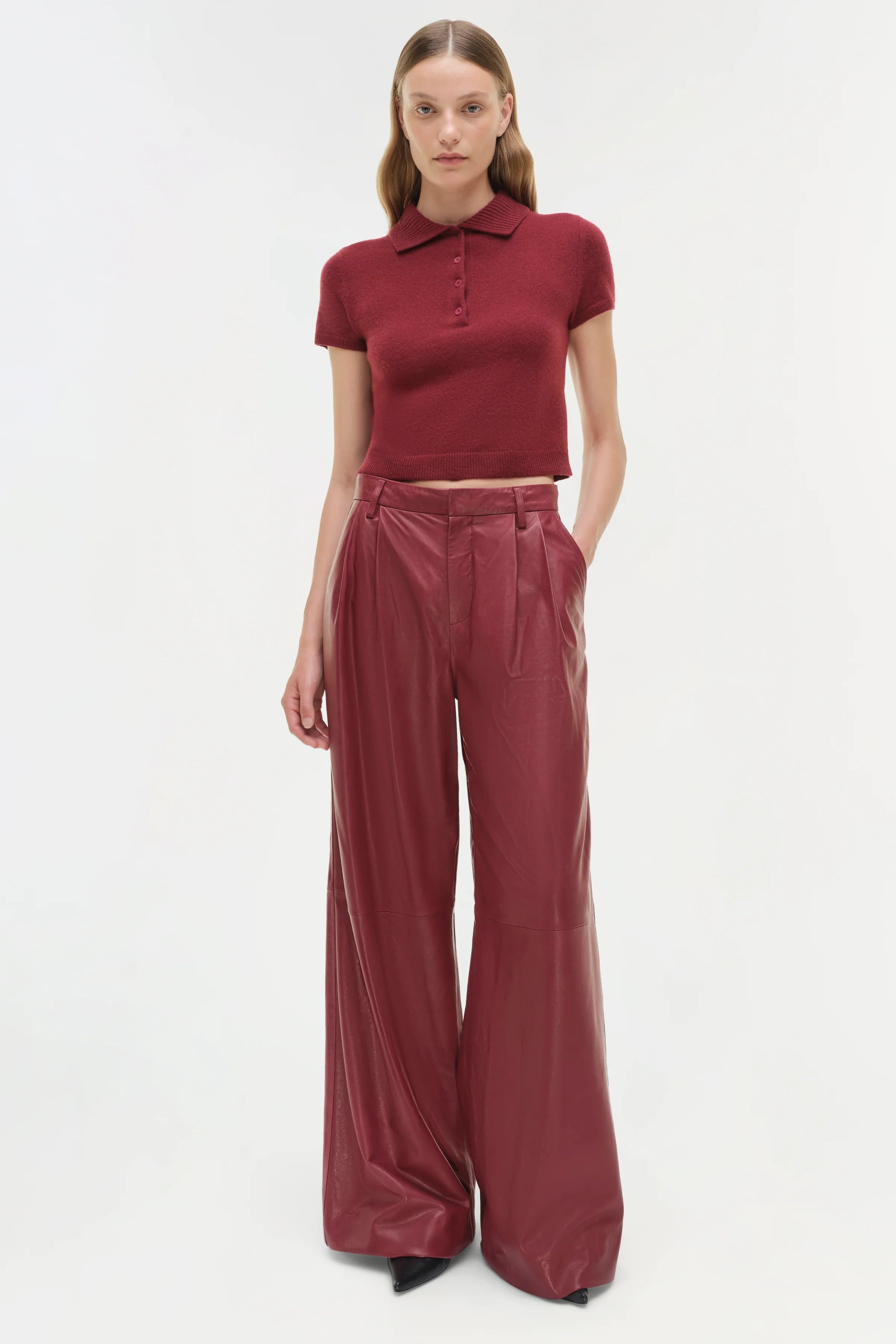Simkhai Twila Cashmere Polo
