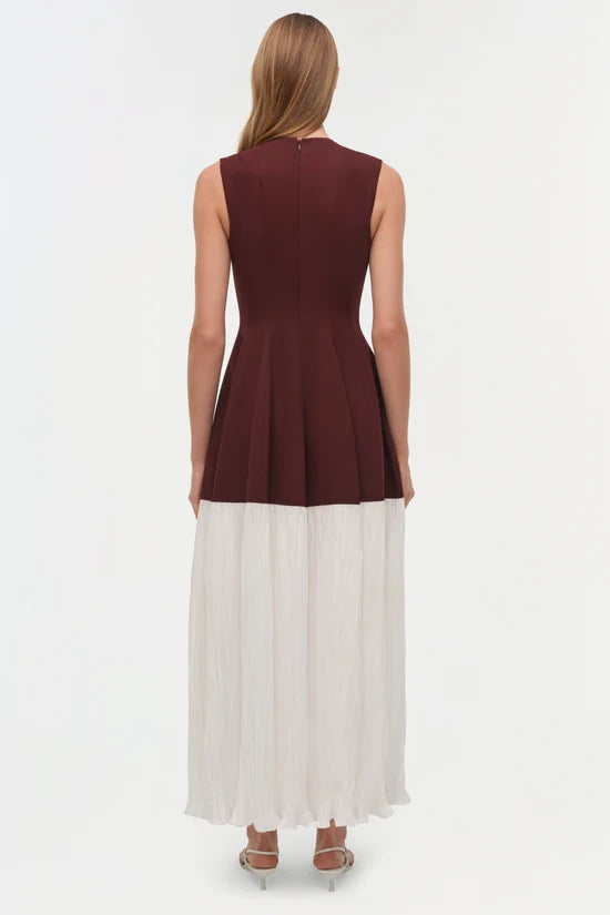 Simkhai Raleigh Pleated Midi Dress