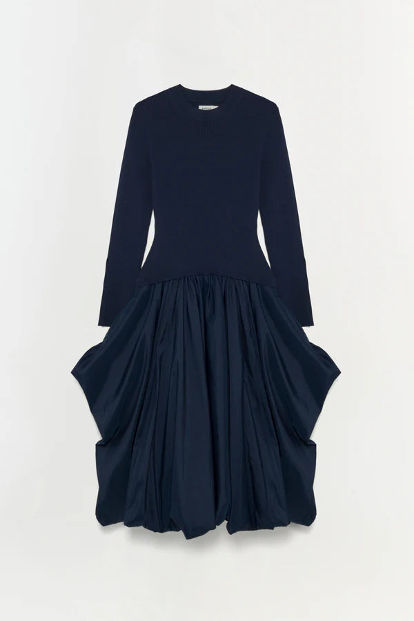 Simkhai Signature Kenlie Dress - Midnight Blue