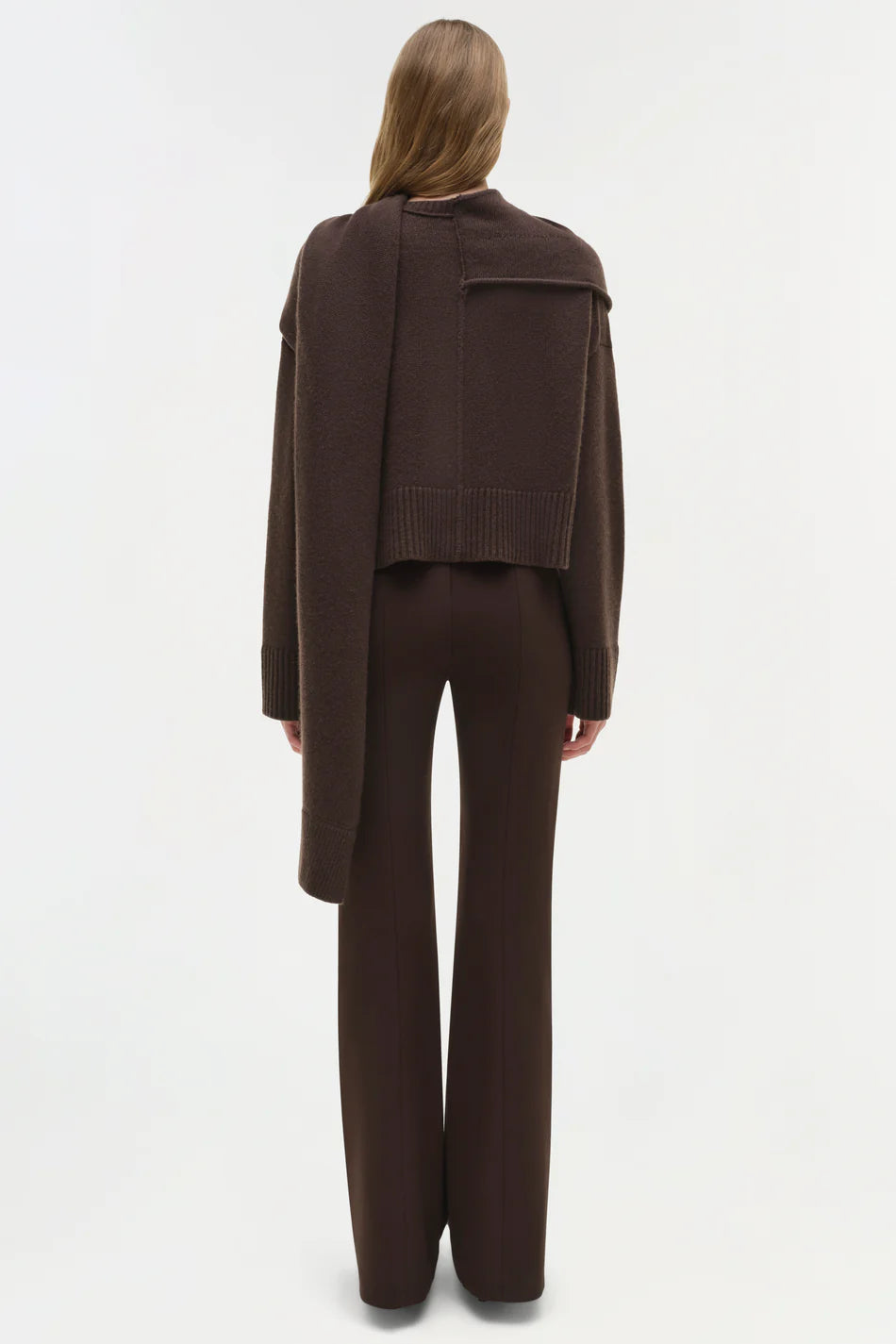 Simkhai Elson Wool Cashmere Scarf Sweater