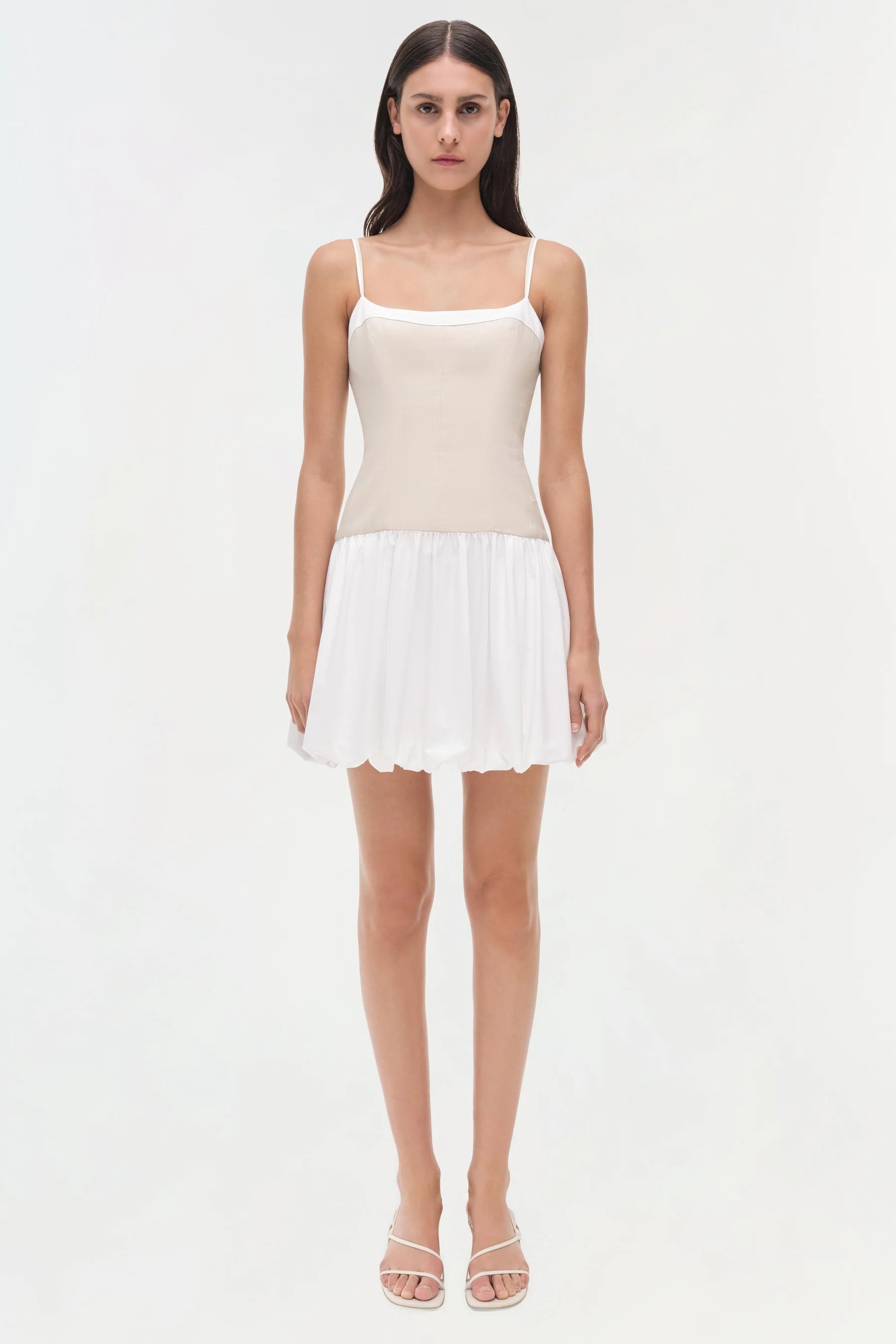 Simkhai Fifi Cotton Linen Mini Dress