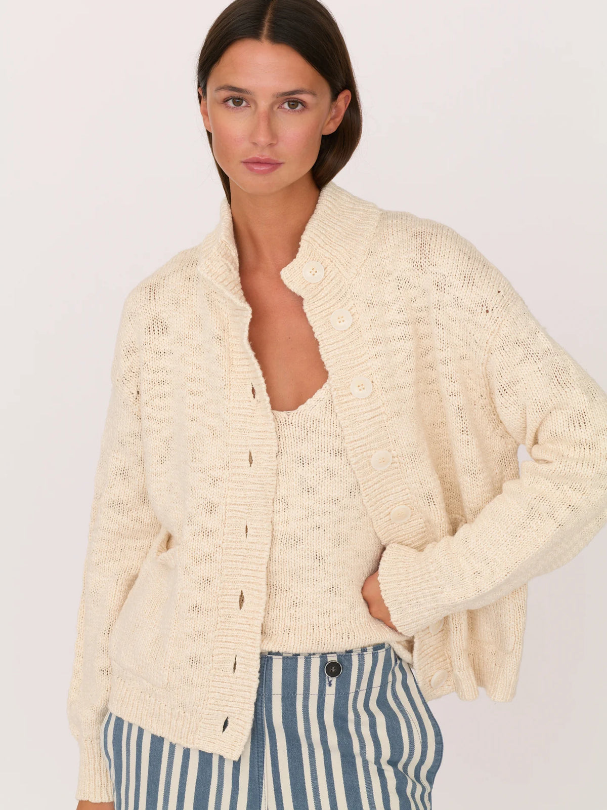 Secular The Cardigan Sweater - Ivory