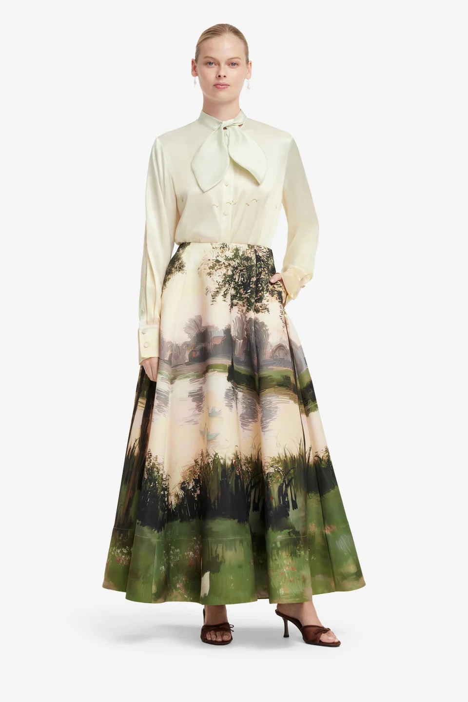 Leo Lin Cora Bow Blouse