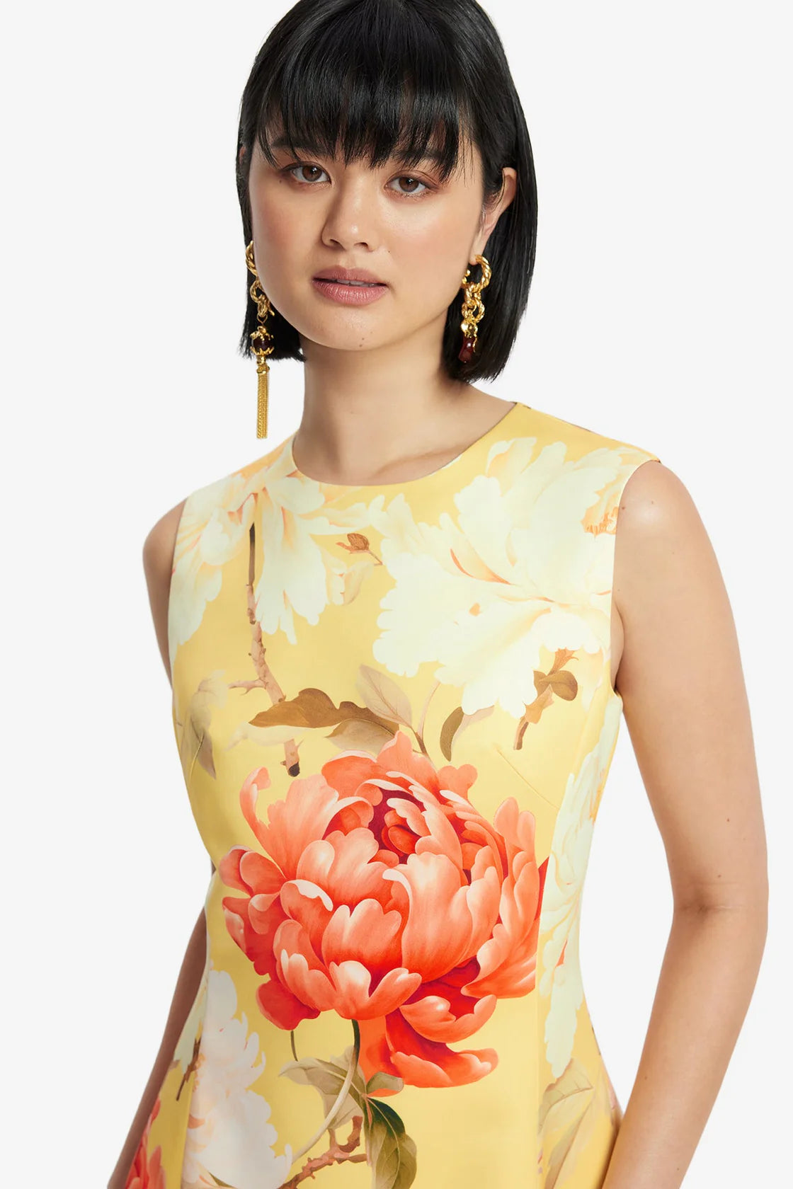 Leo Lin Cleo Sleeveless Midi Dress