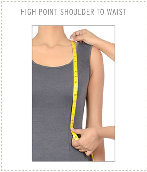 Vertical length from shoulder to waistline, ensuring accurate proportion in clothing design Vertical length from shoulder to waistline, ensuring accurate proportion in clothing design