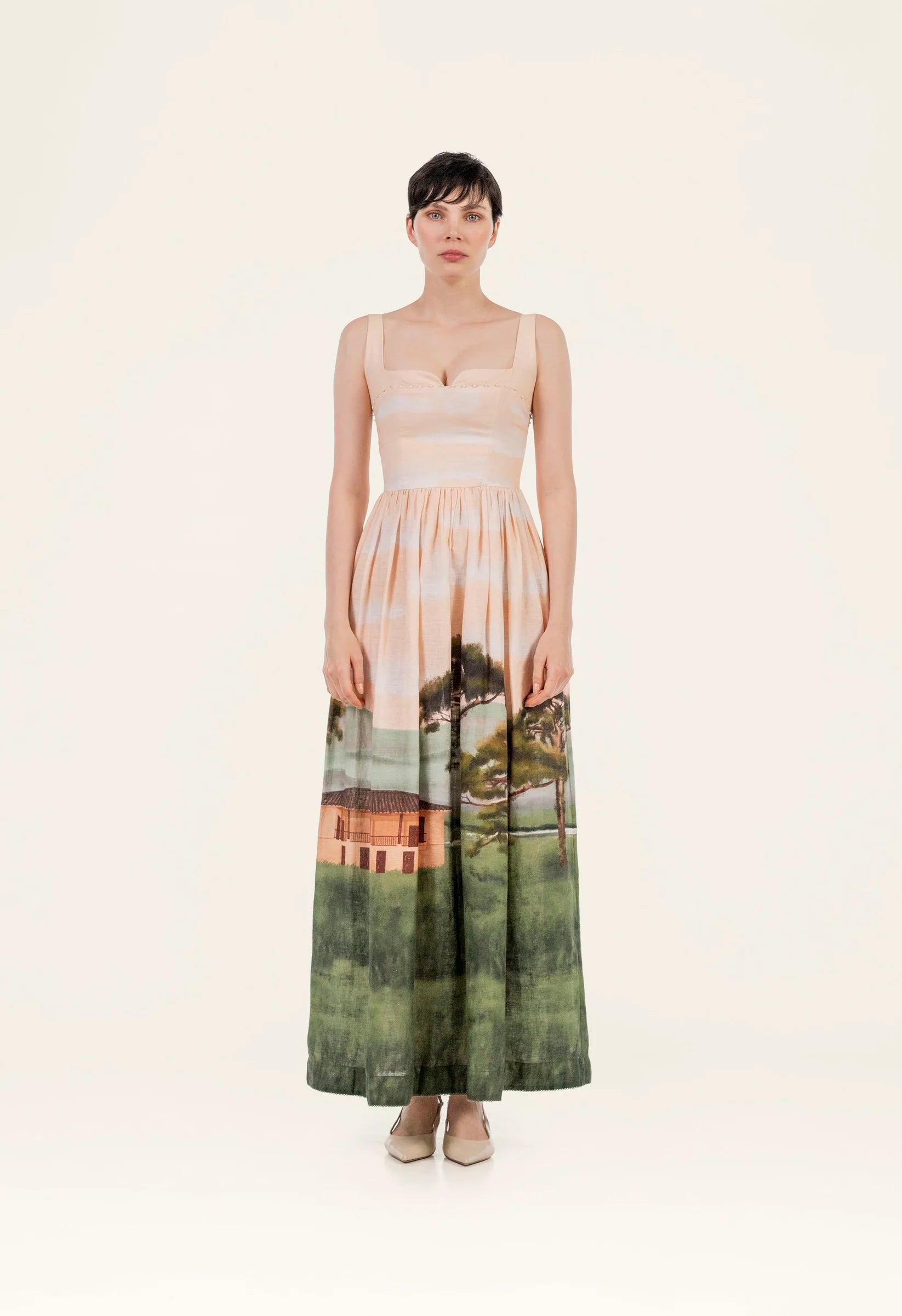 Agua by Agua Bendita Jaspe Paraiso Maxi Dress