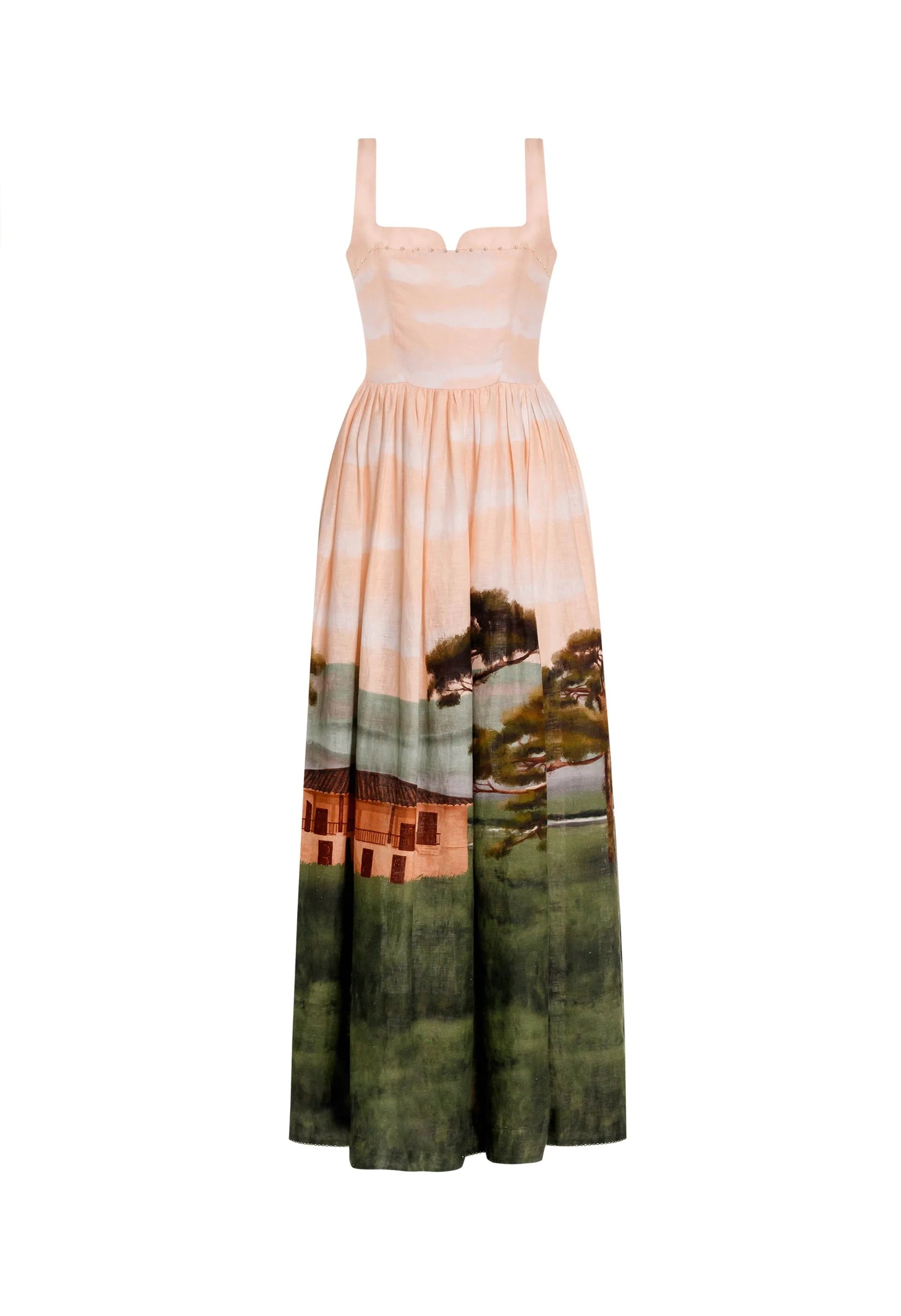 Agua by Agua Bendita Jaspe Paraiso Maxi Dress