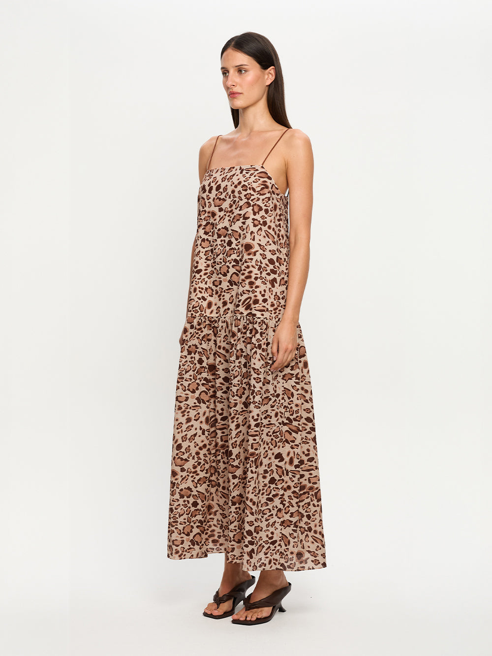 Kivari Paris Strappy Maxi Dress
