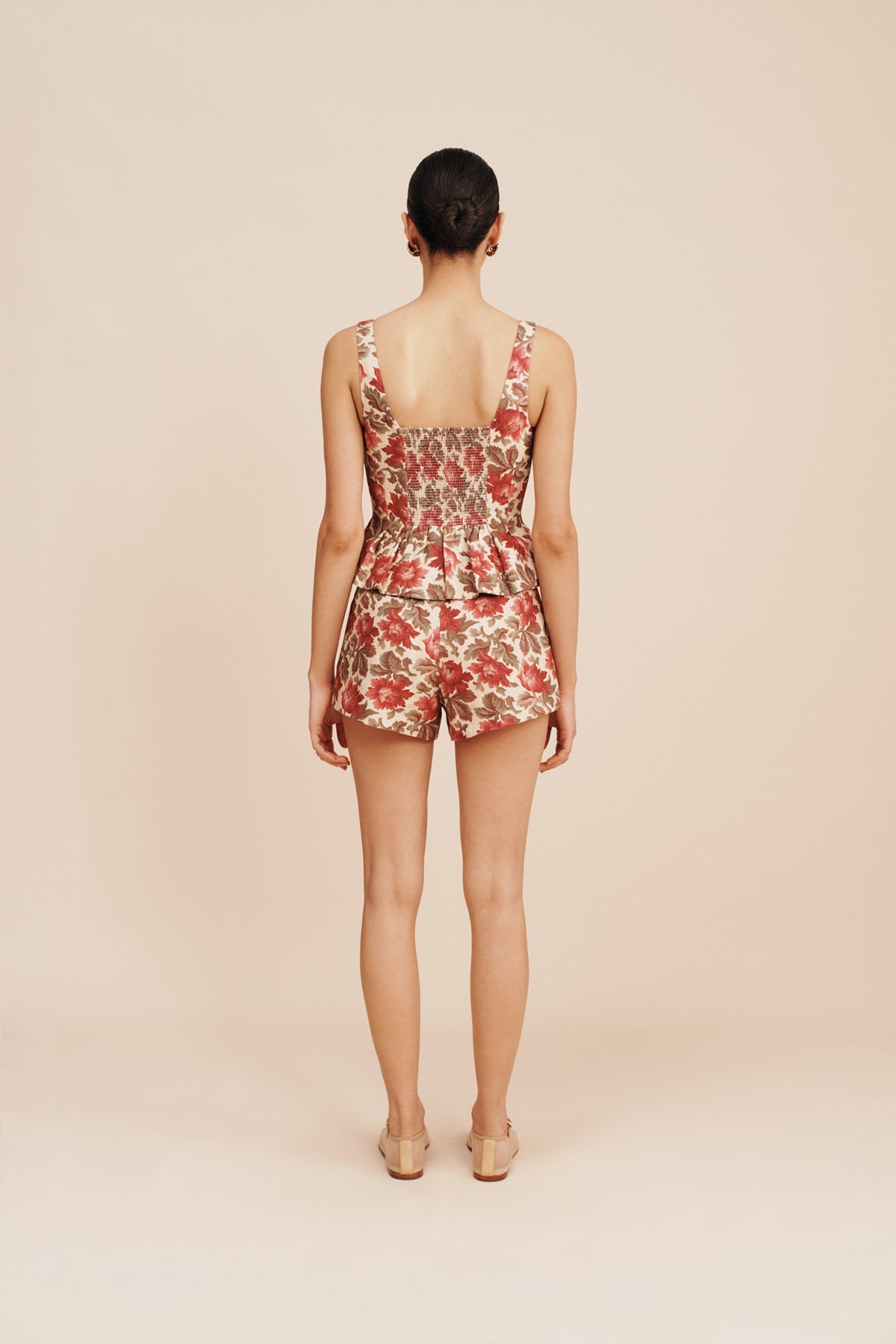 Posse Rosalie Shorts Rose Bud