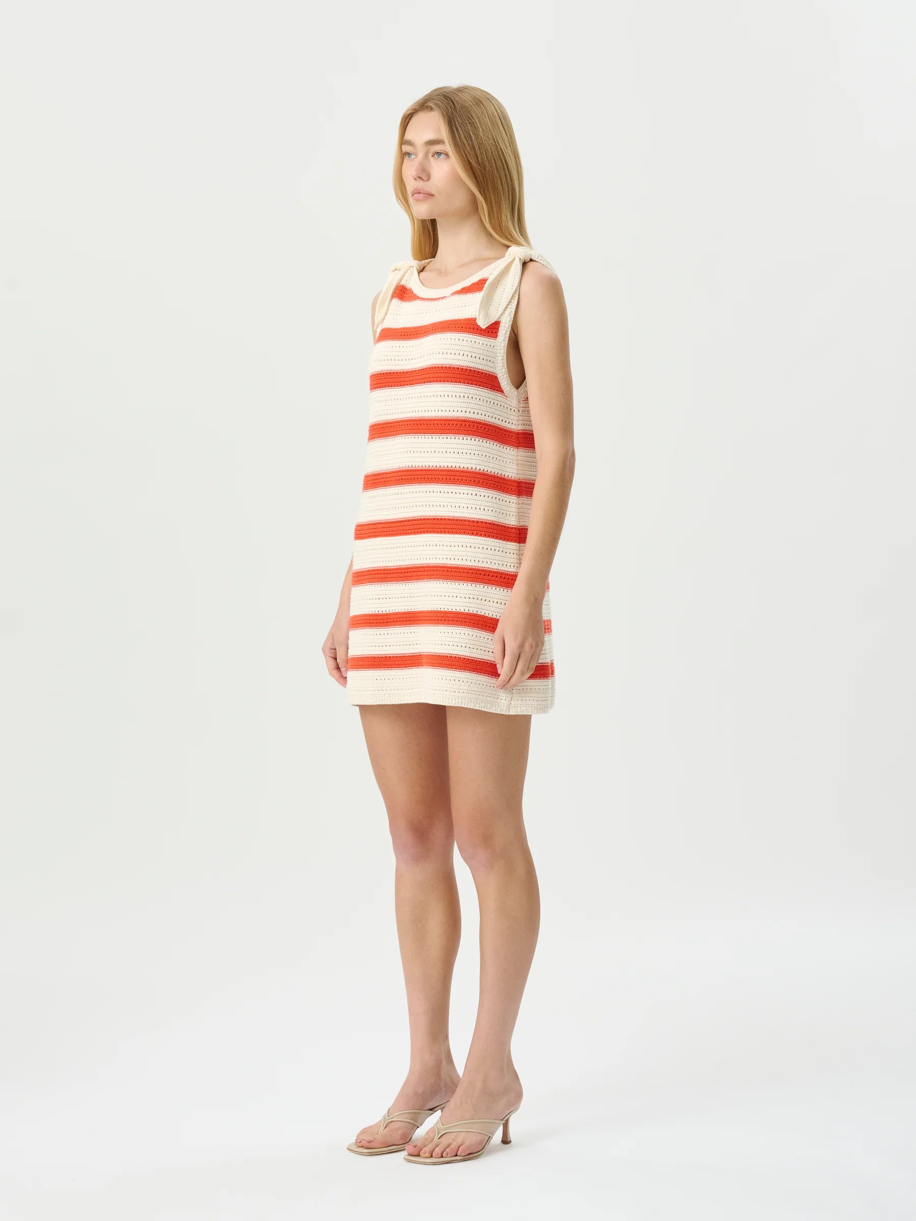 Roame Manon Knit Dress Rouge