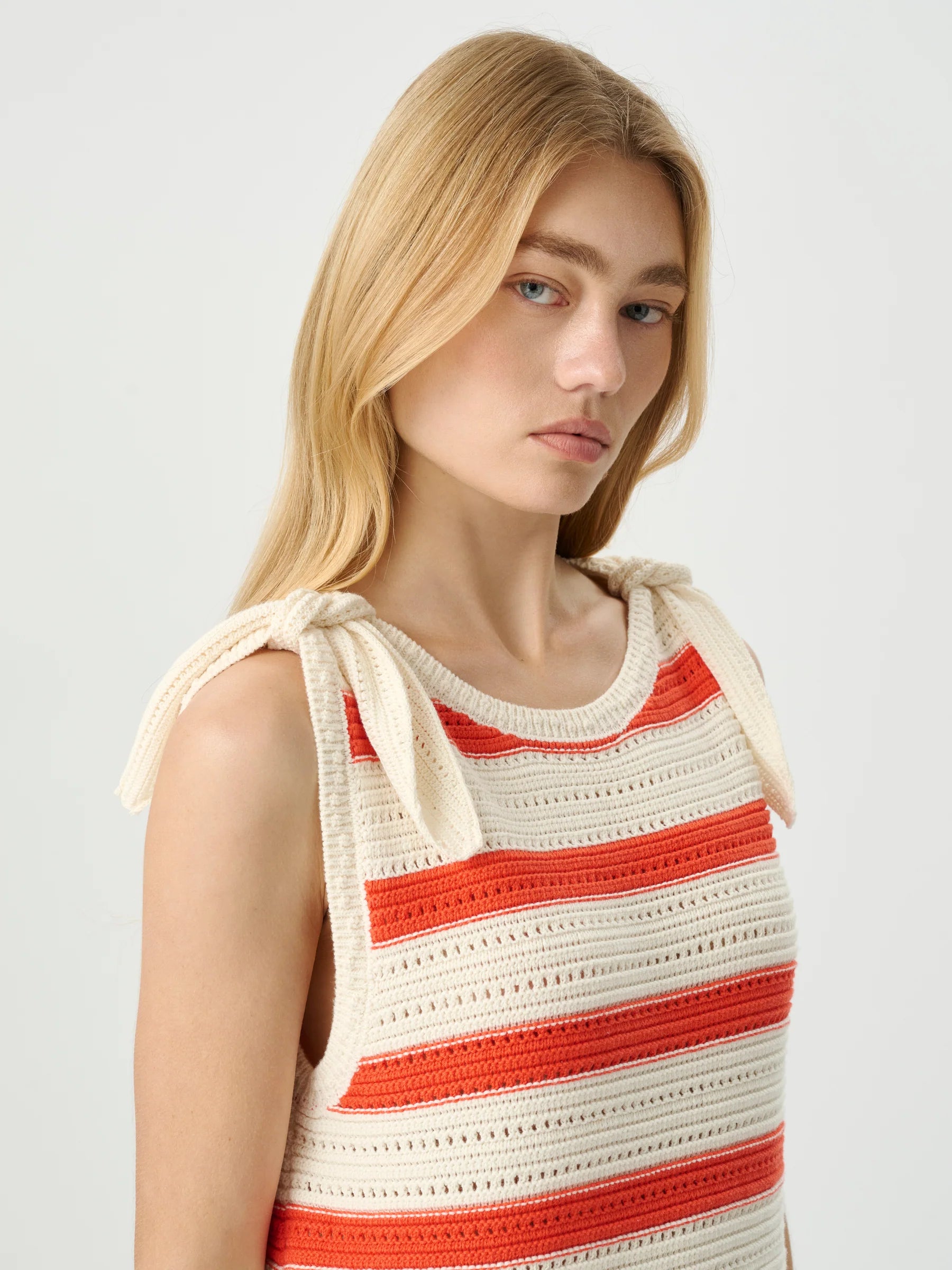 Roame Manon Knit Dress Rouge