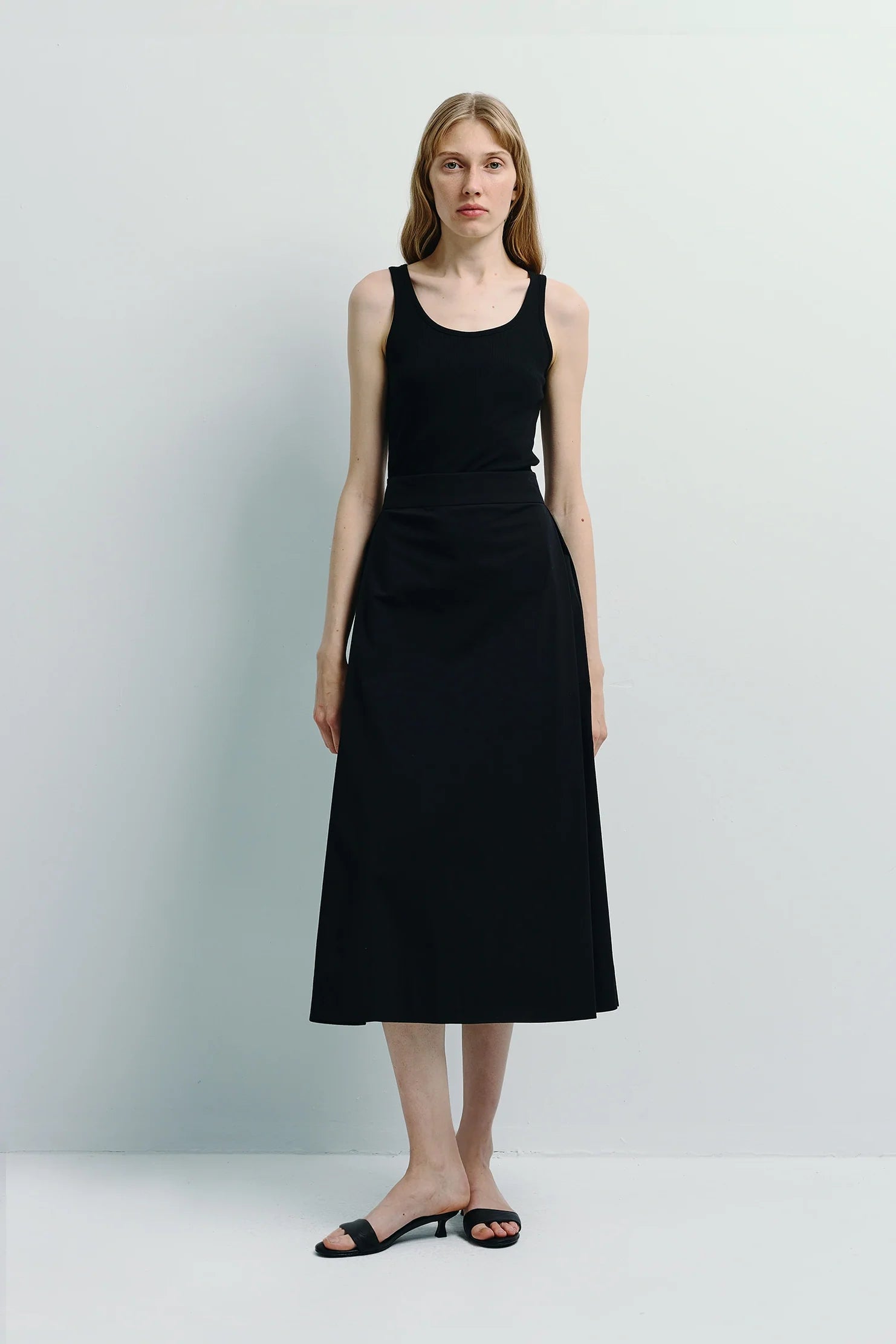 Rue Sophie Orléans Pocket Pleat Skirt