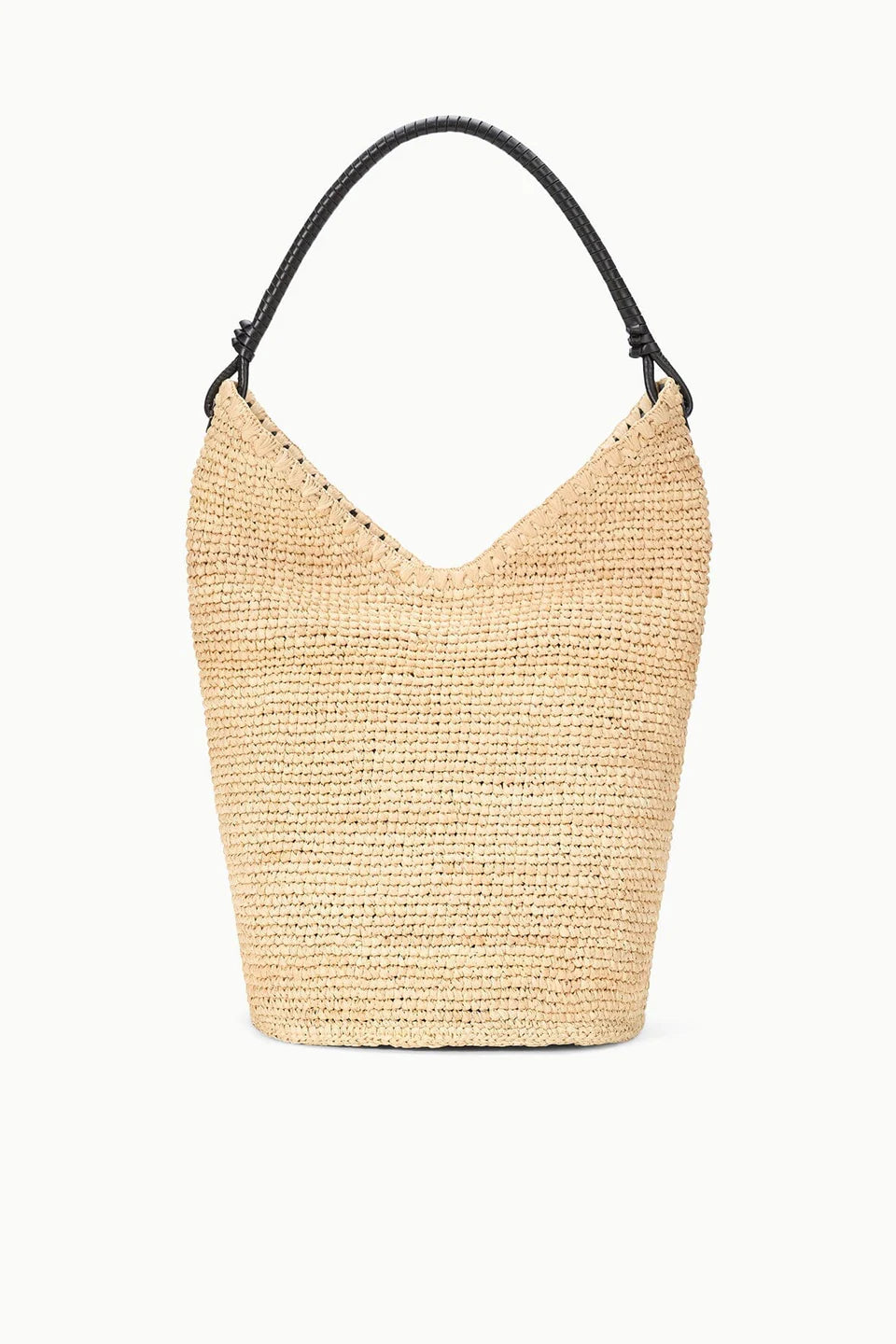 Staud Lani Large Raffia Bucket Bag