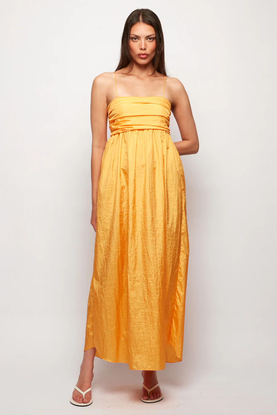 SWF Parachute Ruched Midi