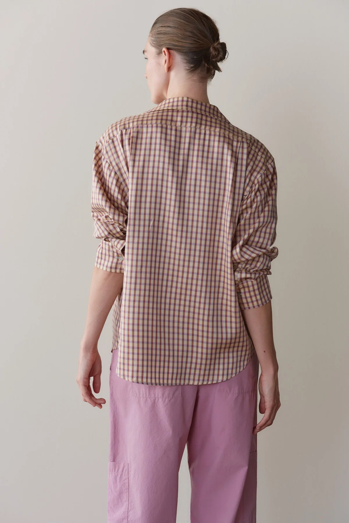 Donni Tencel Plaid Shirt