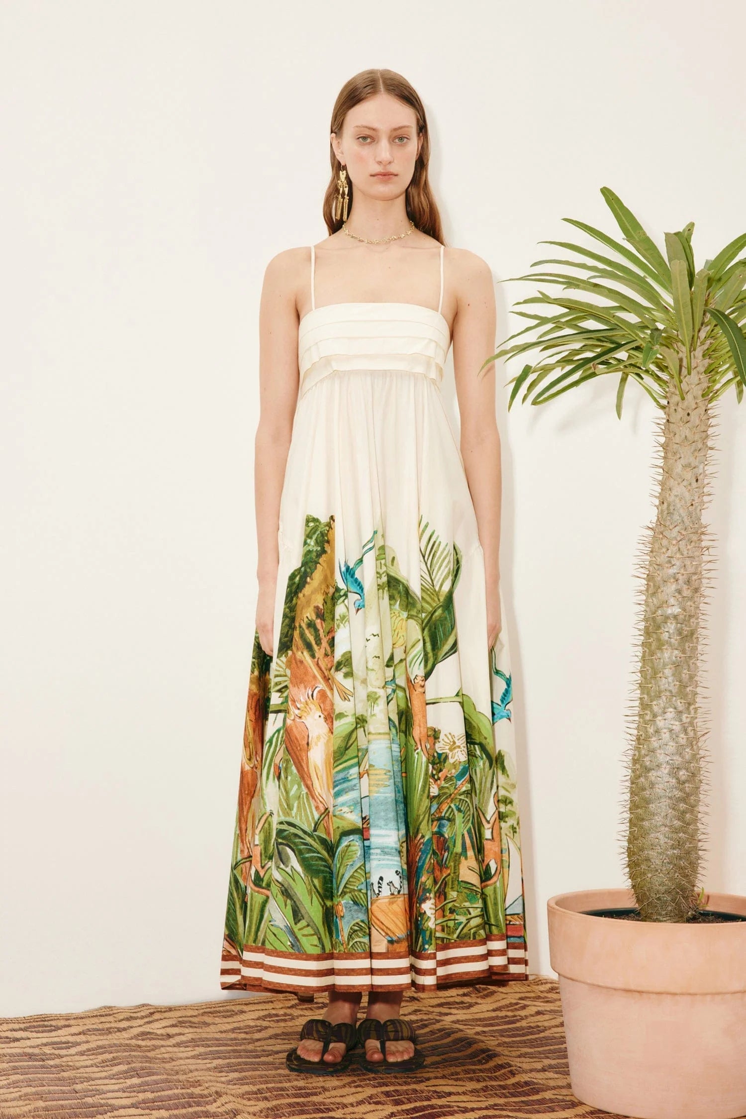 Alemais Toucan Tango Midi Dress