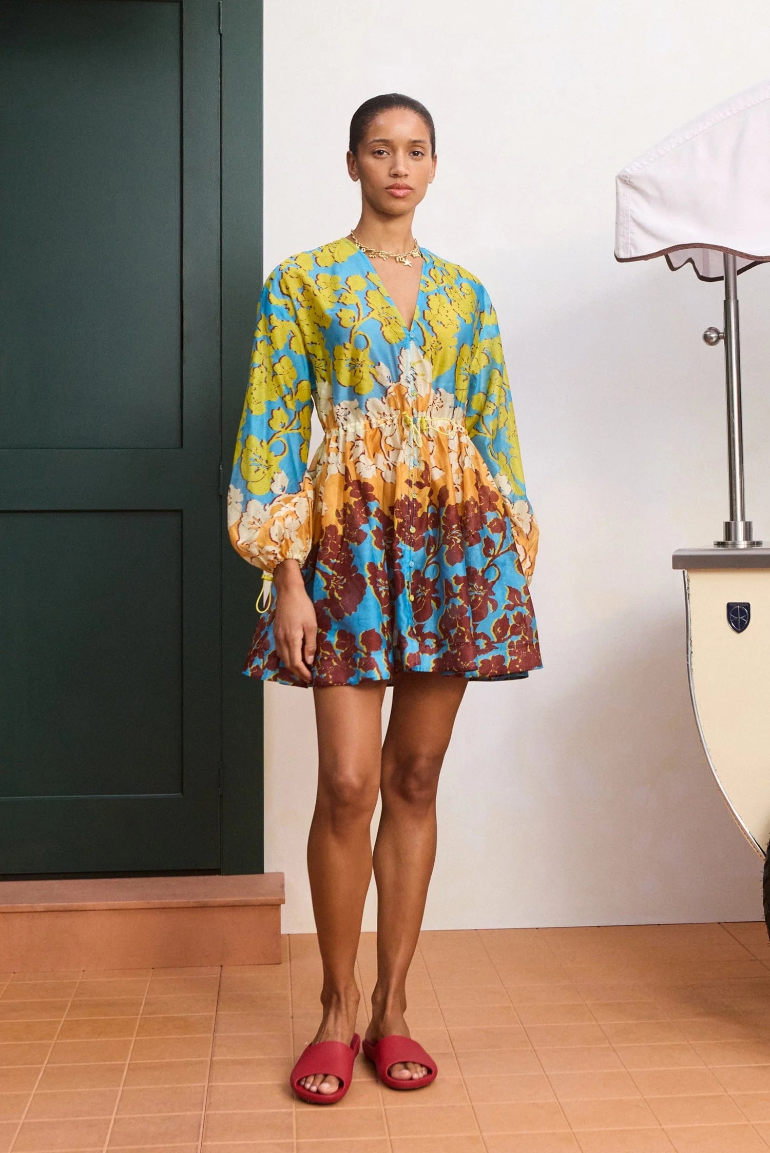 Alemais Splice Mini Dress