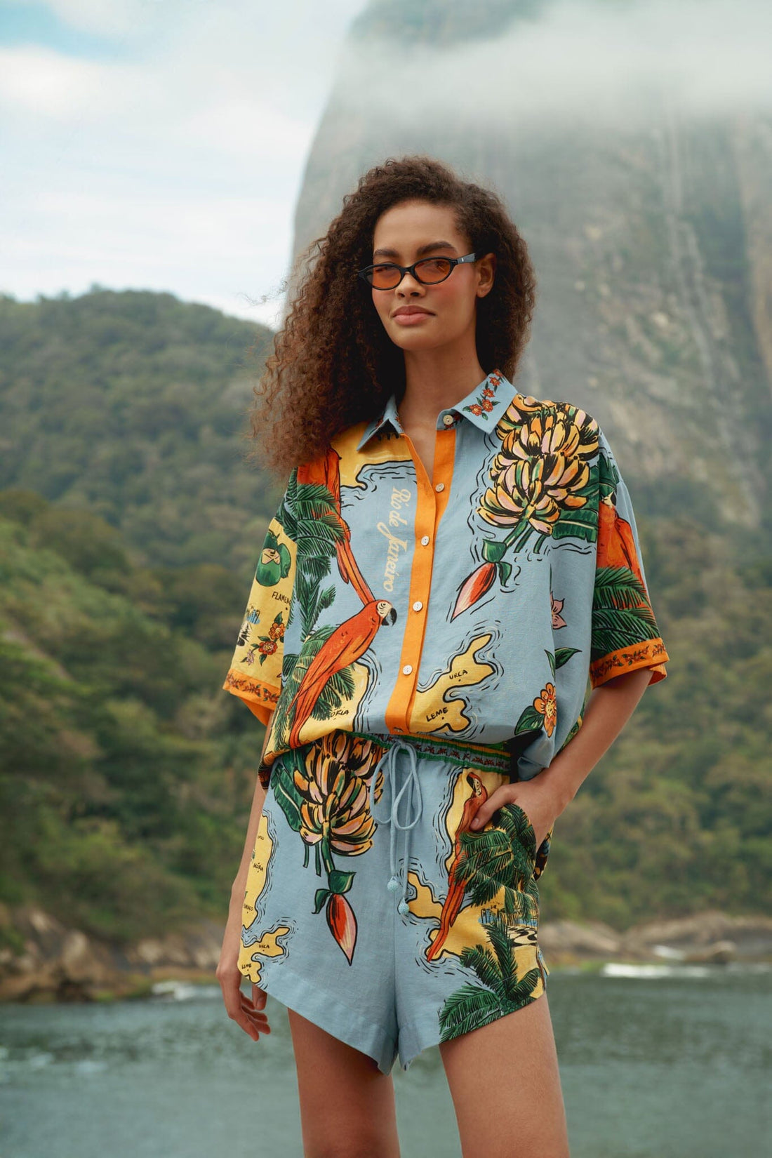 Farm Rio Beaches Path Shirt