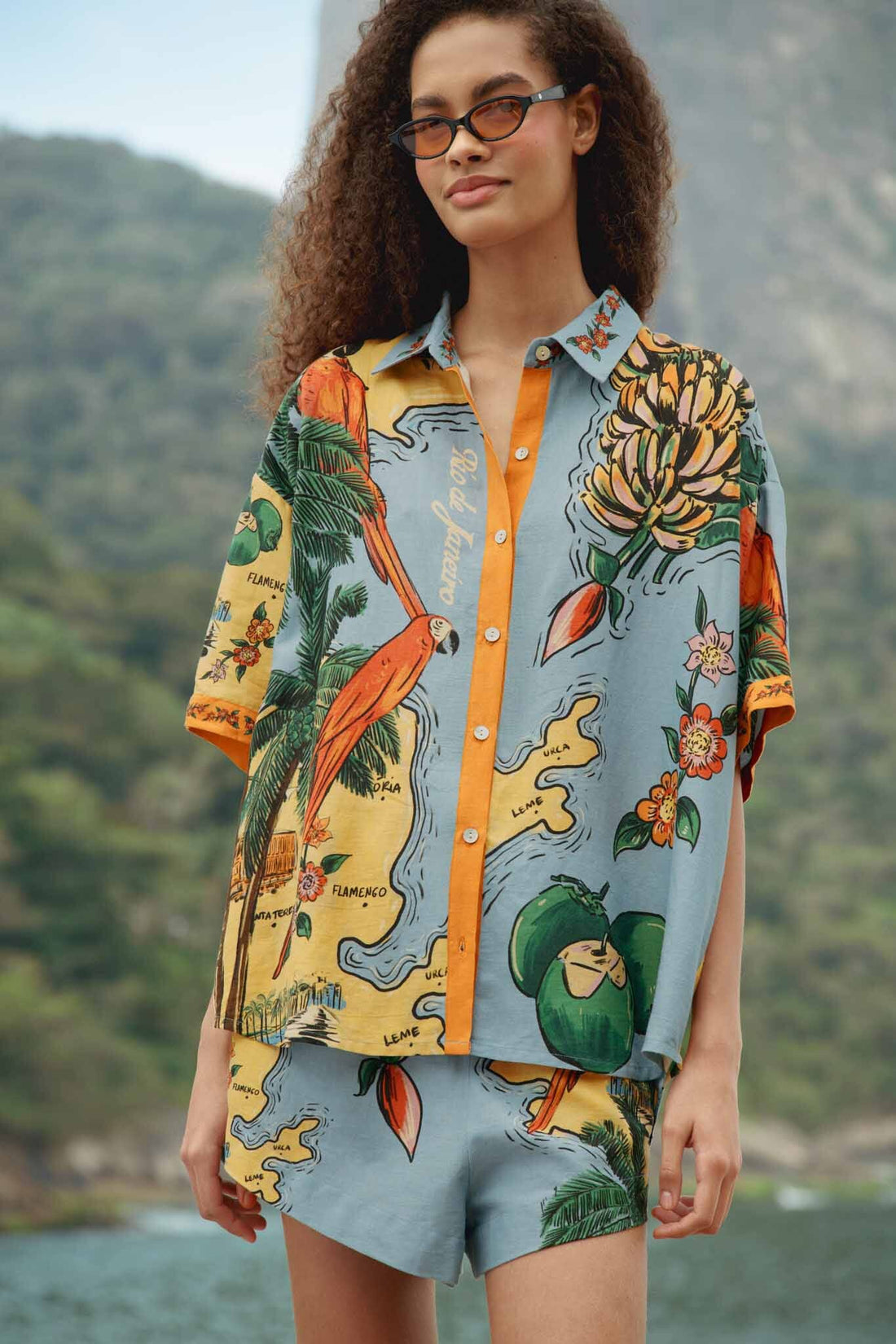 Farm Rio Beaches Path Shirt