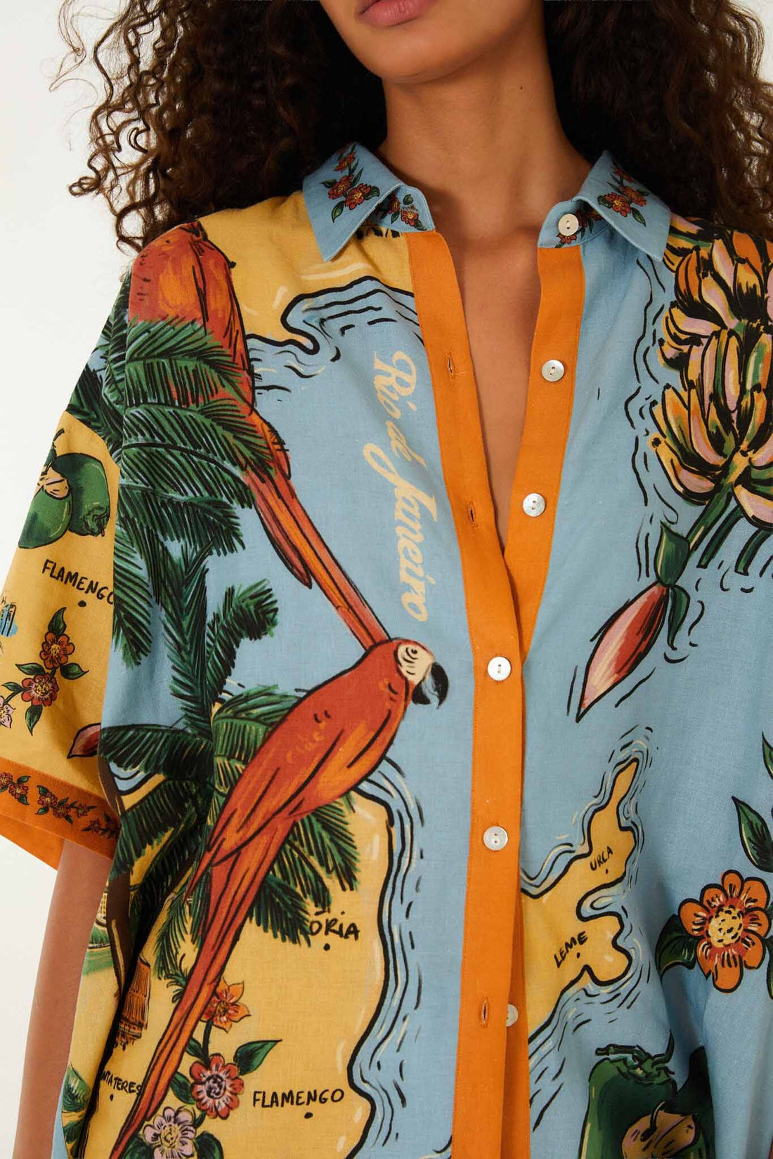 Farm Rio Beaches Path Shirt