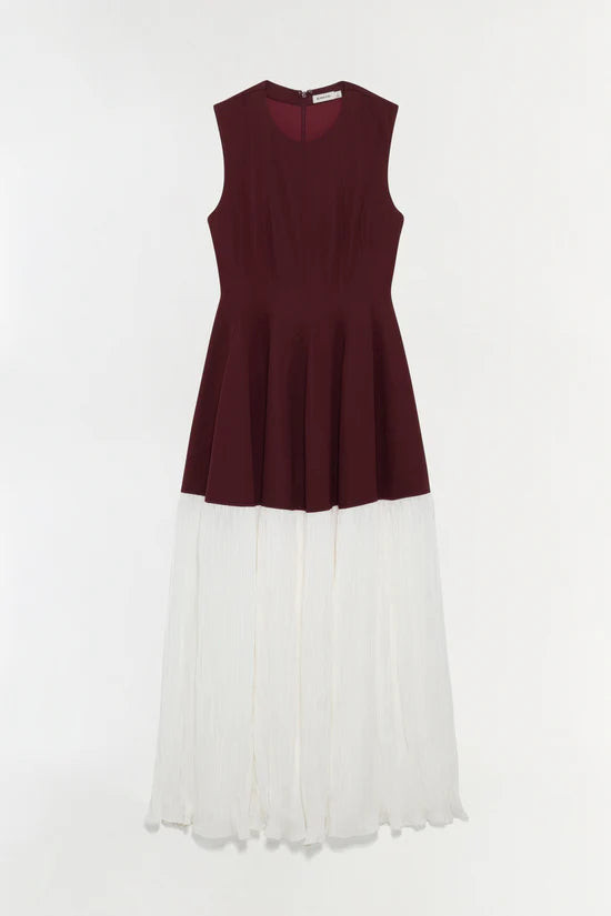 Simkhai Raleigh Pleated Midi Dress