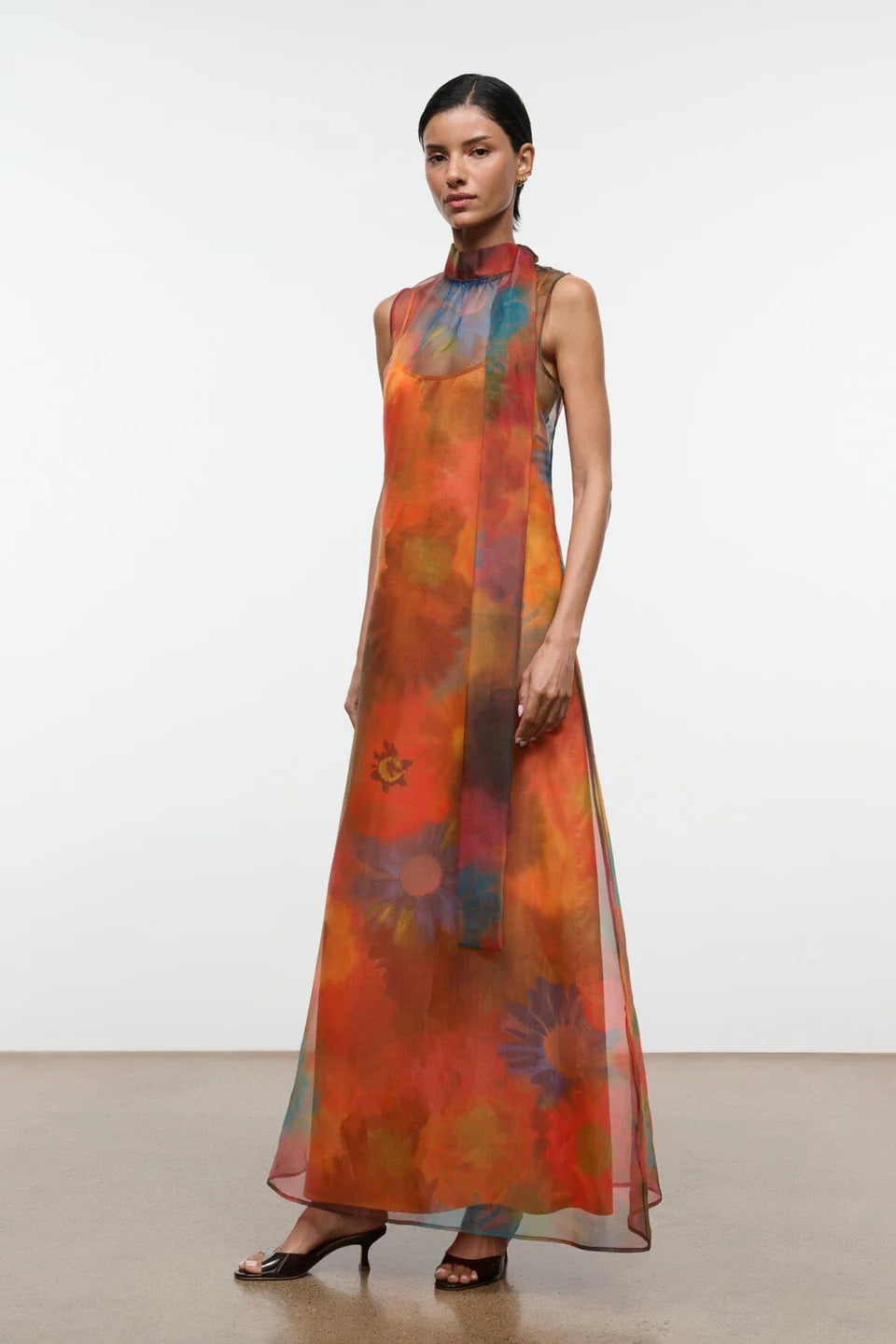 Staud Albee Dress Superbloom
