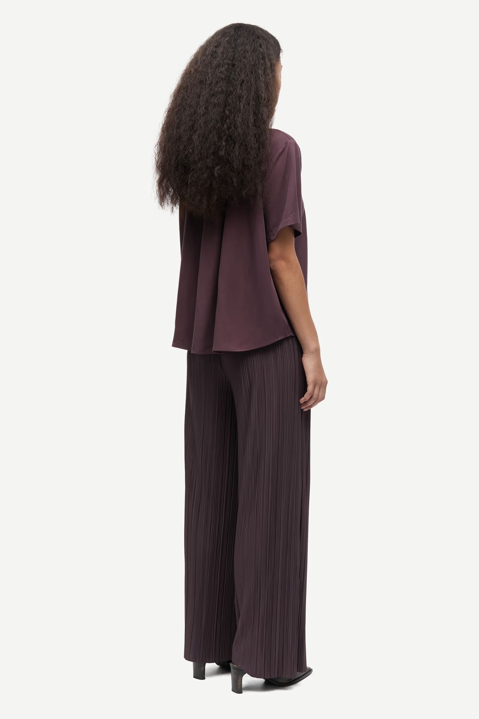 Samsoe Samsoe Mina SS Shirt - Fudge