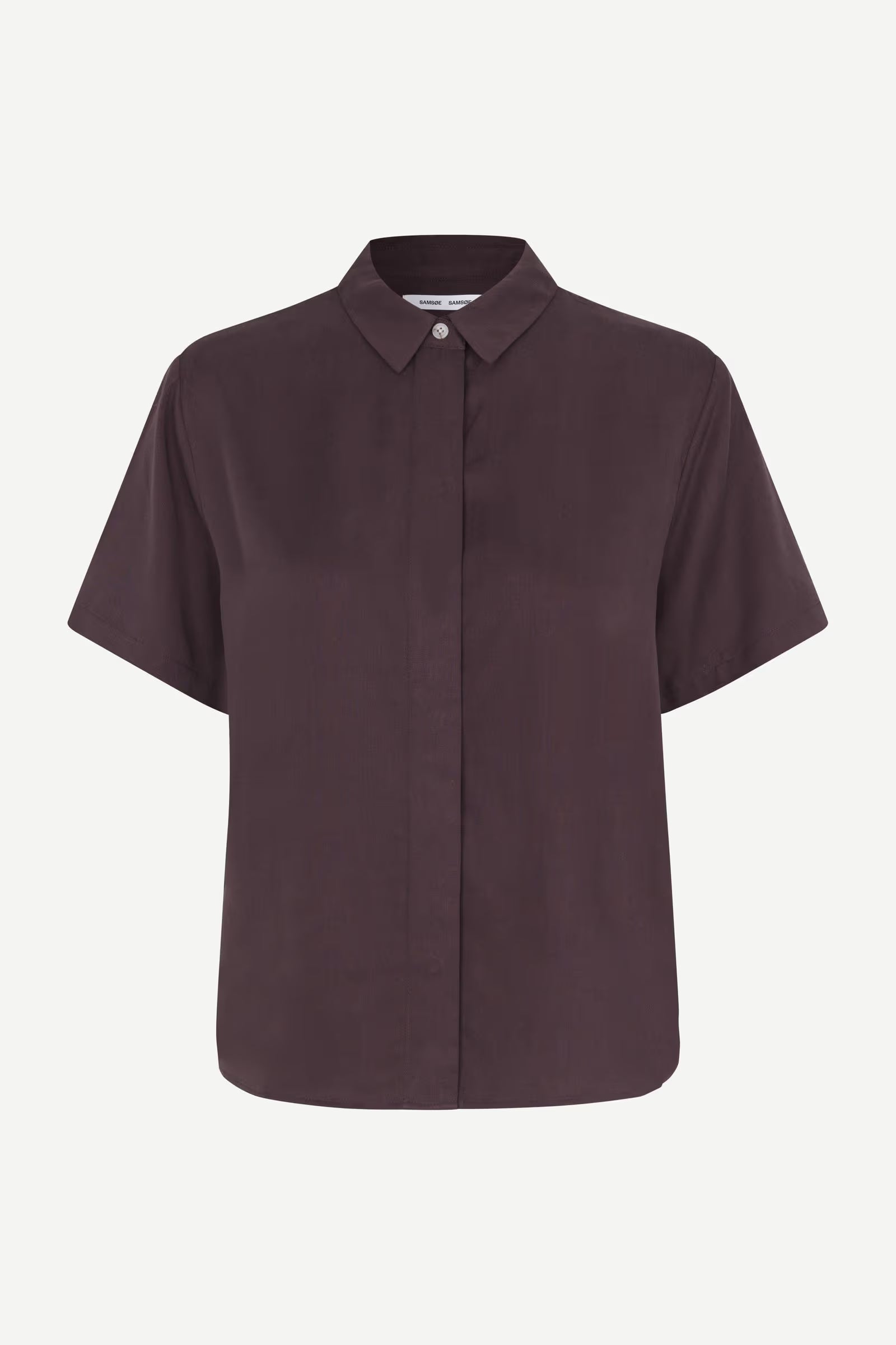 Samsoe Samsoe Mina SS Shirt - Fudge