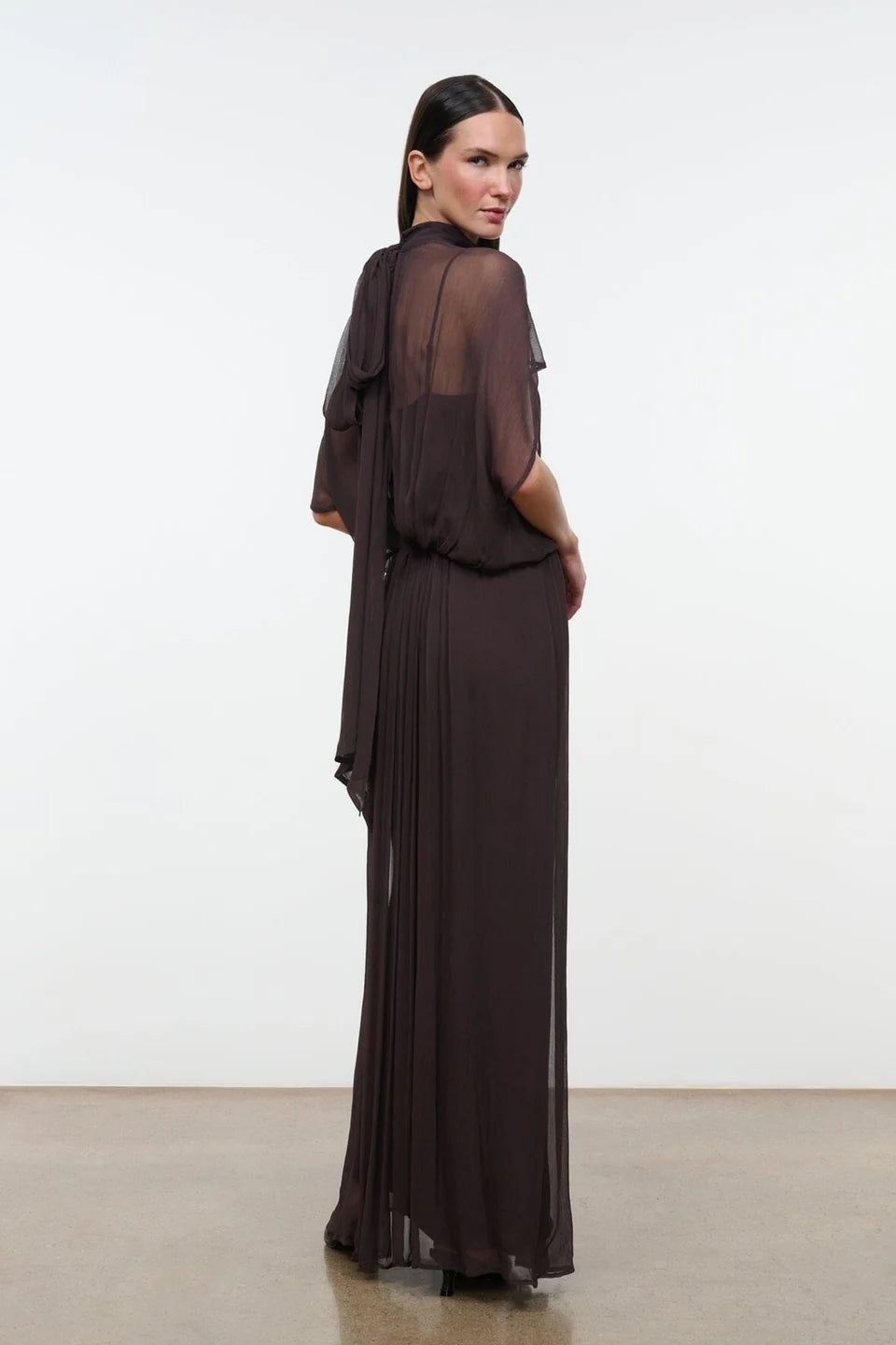 Staud Vivianna Dress - Earth