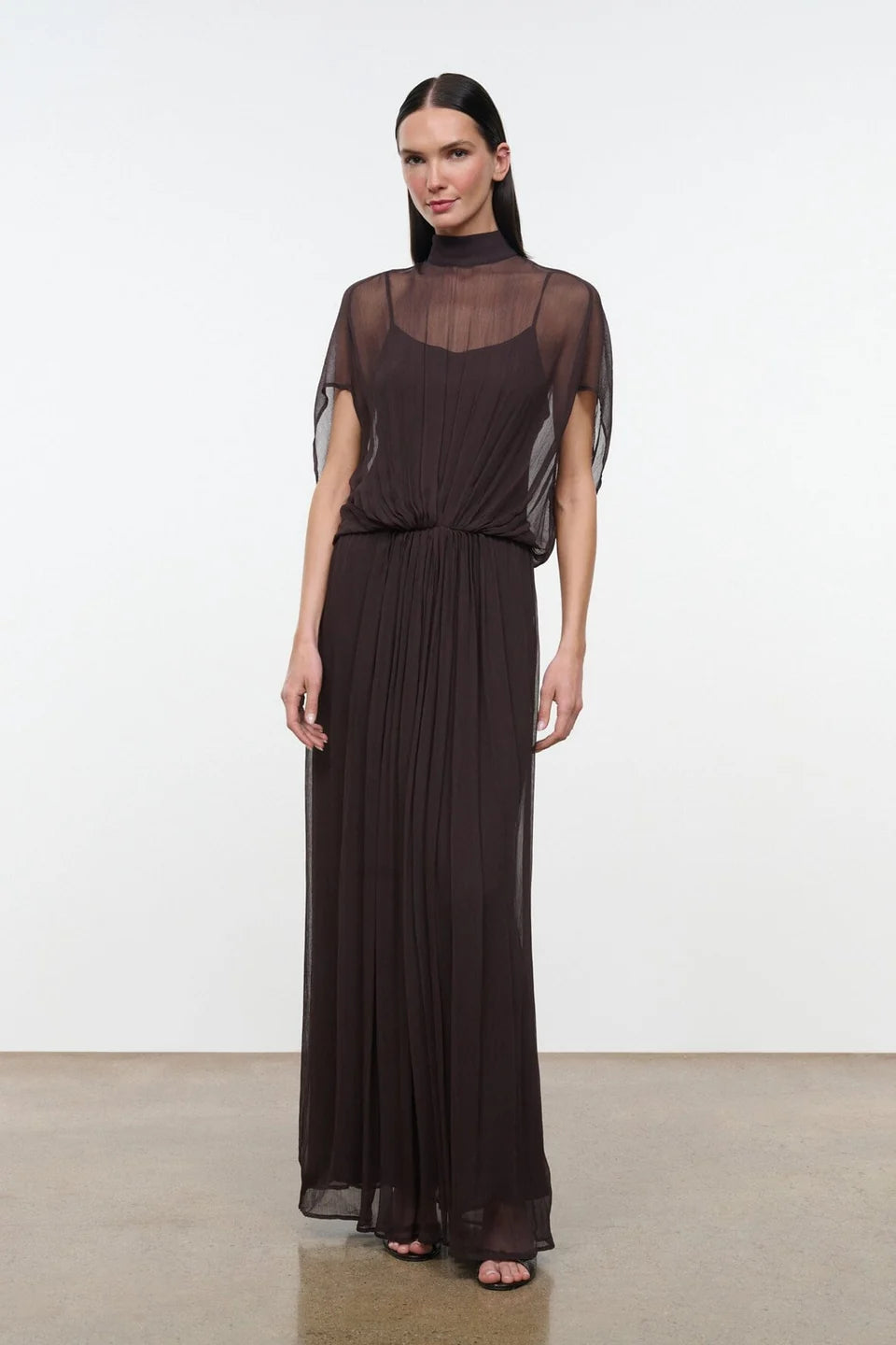 Staud Vivianna Dress - Earth