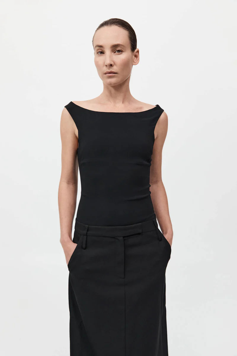 St. Agni Slim Bateau - Black