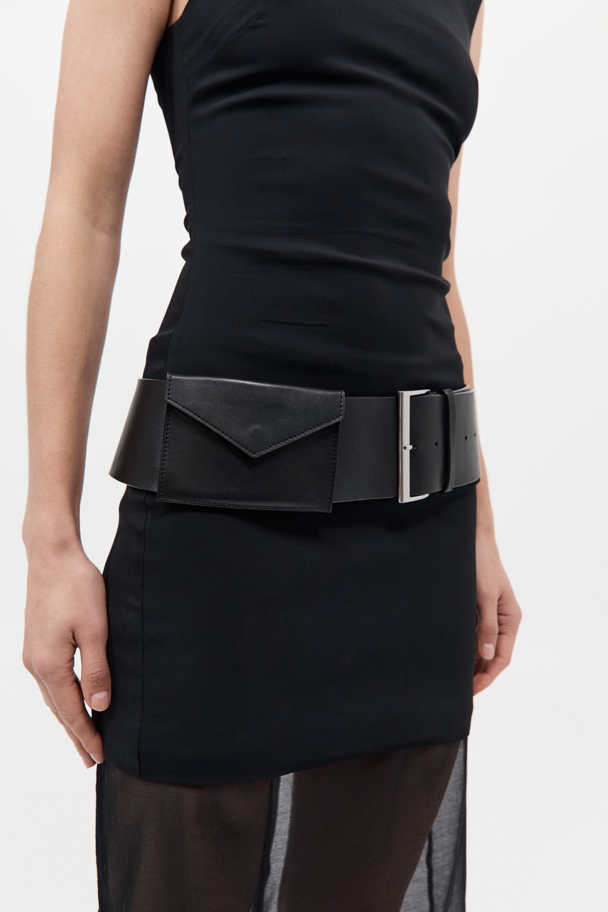 St. Agni Wide Utility Belt - Black