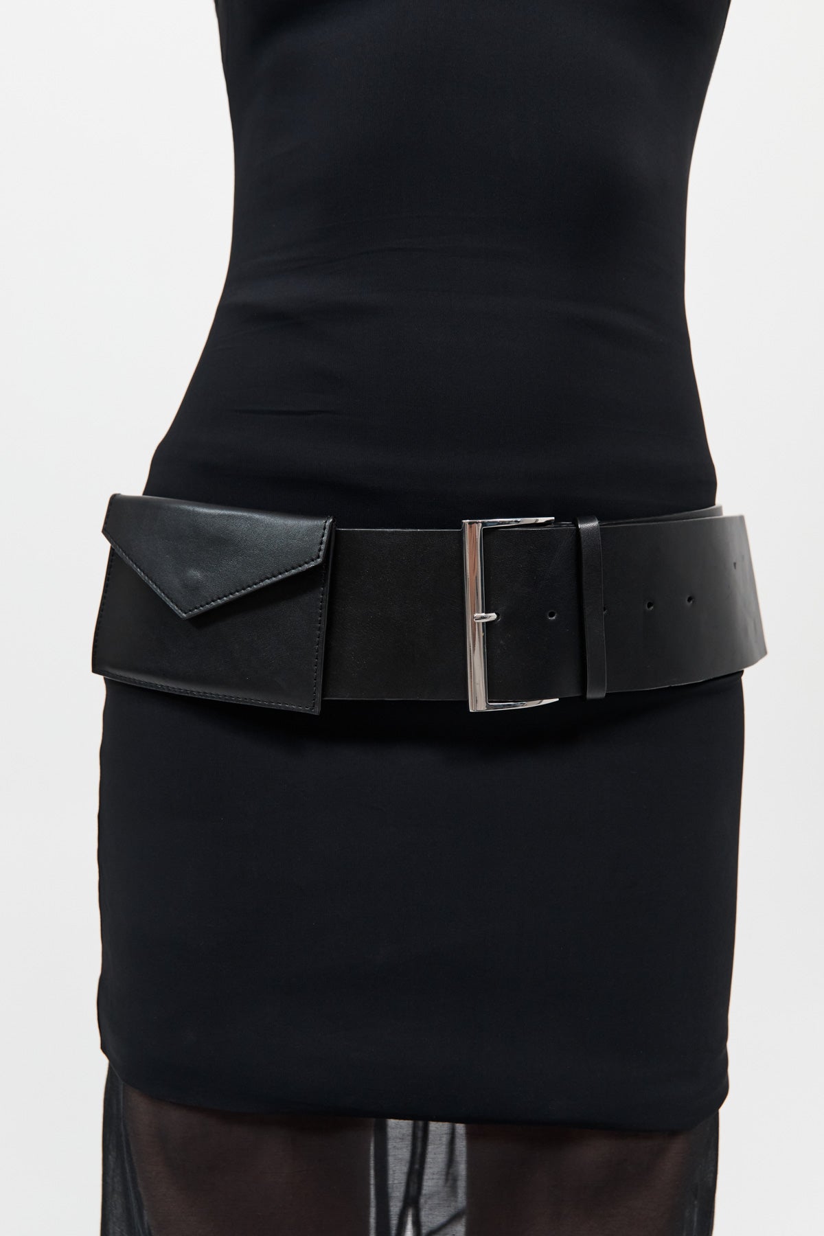 St. Agni Wide Utility Belt - Black