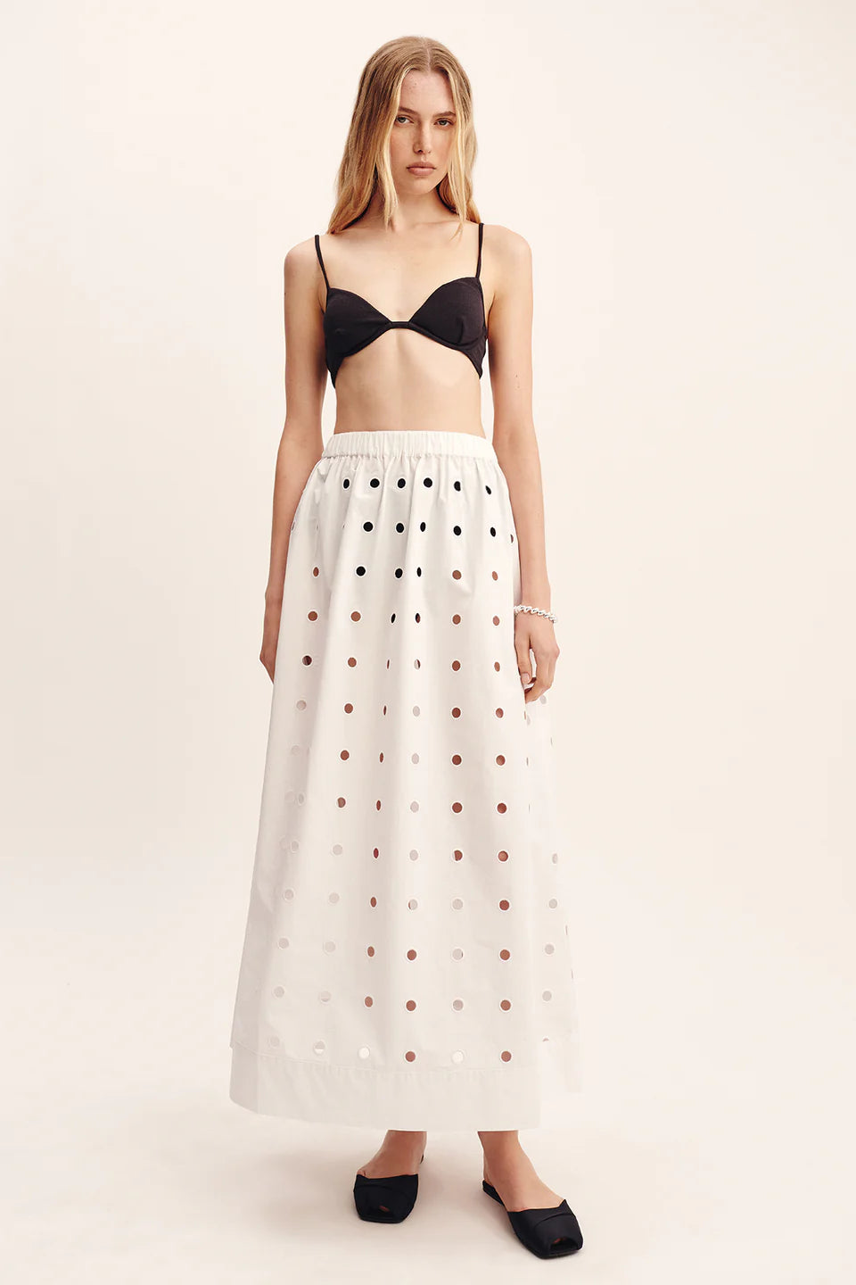 Posse Peggy Skirt - Vintage White
