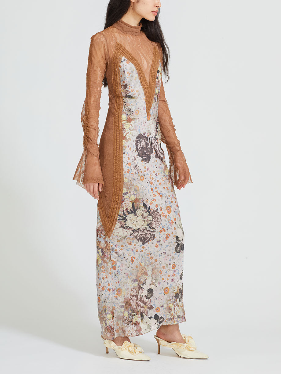 Geisha Designs Suniva Dress Brown