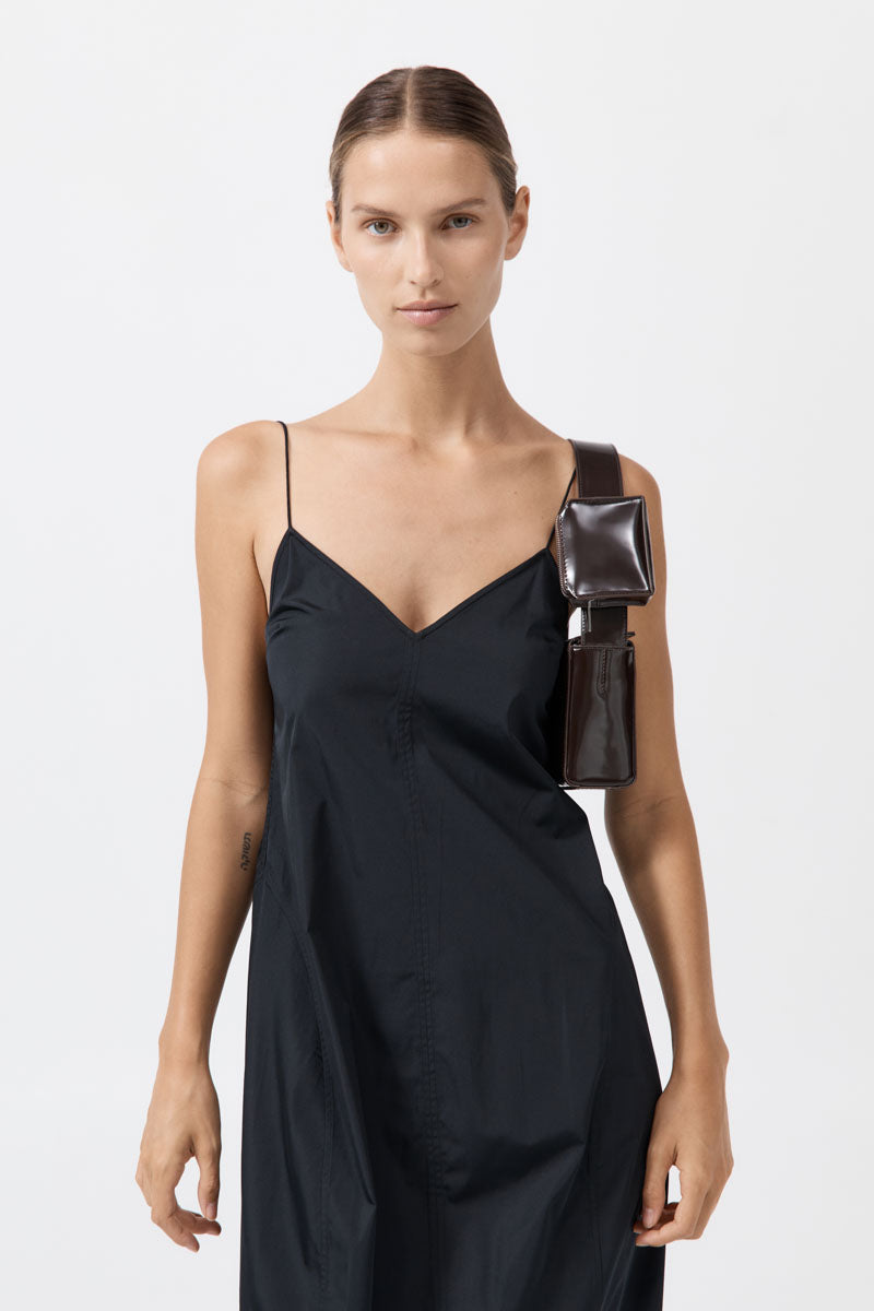St. Agni Petit Pouch Bag - Coffee