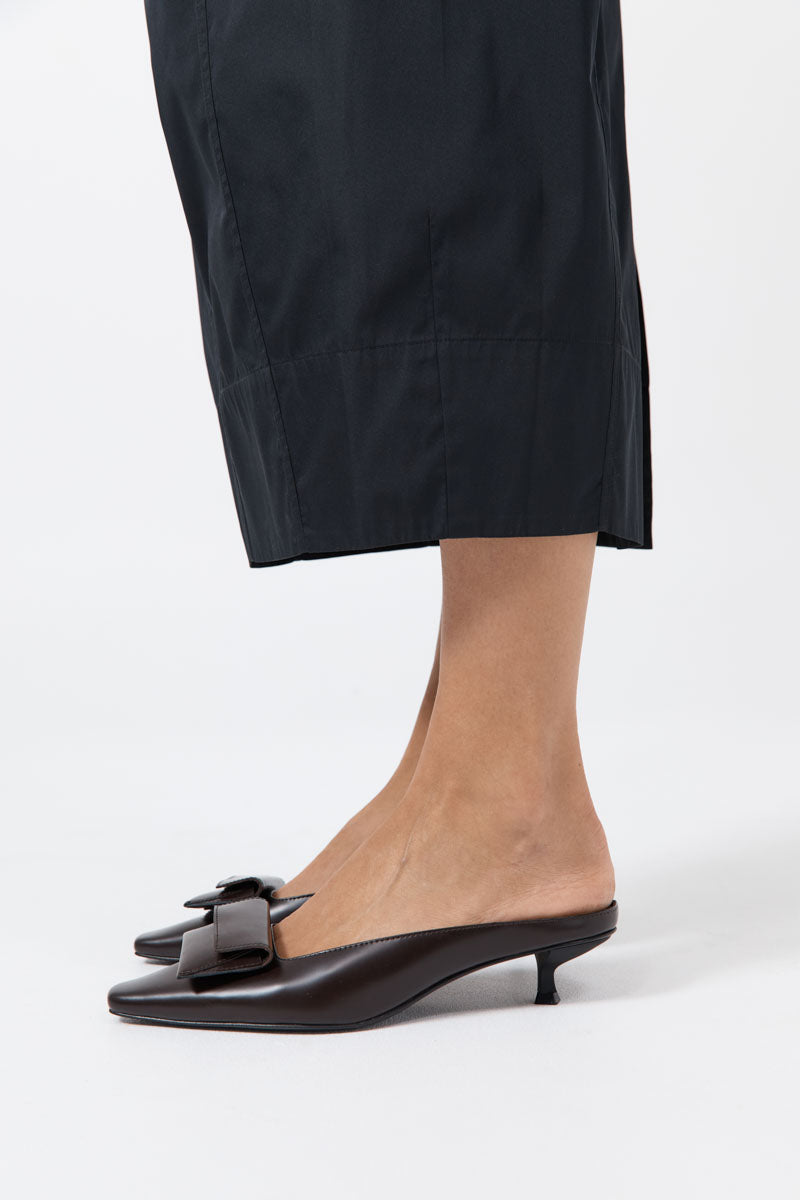 St. Agni Petit Pouch Heel - Coffee