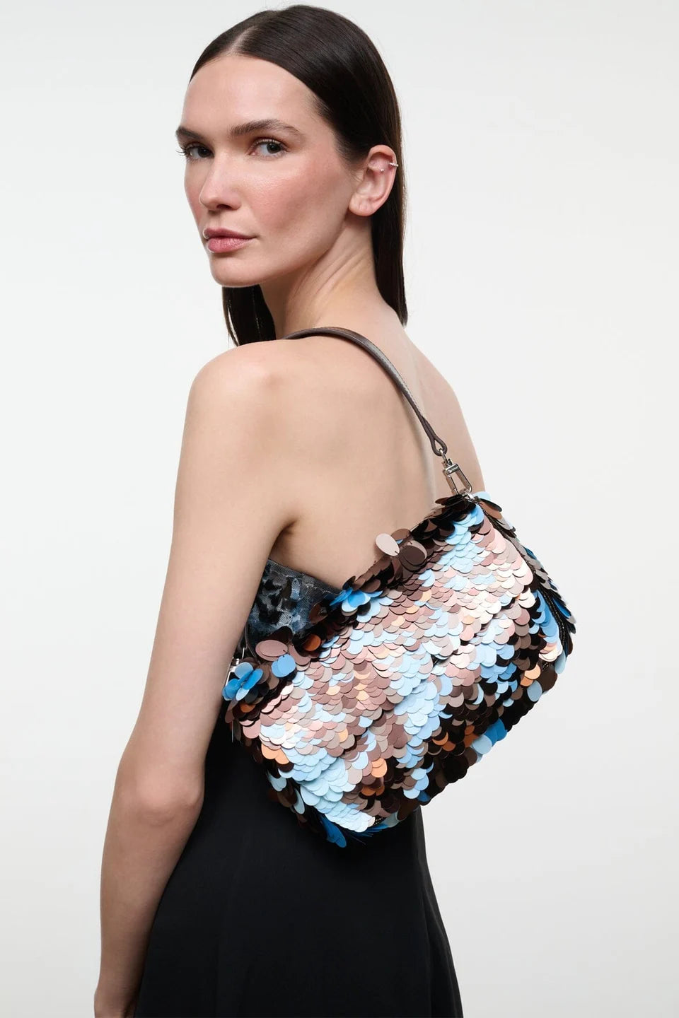 Staud Timmy Convertible Shoulder Bag - Nightspark
