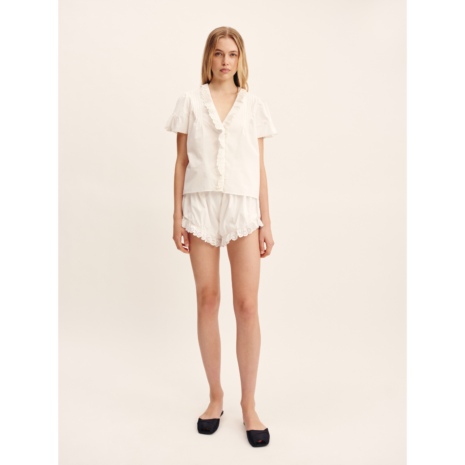Posse Ezra Blouse - Vintage White