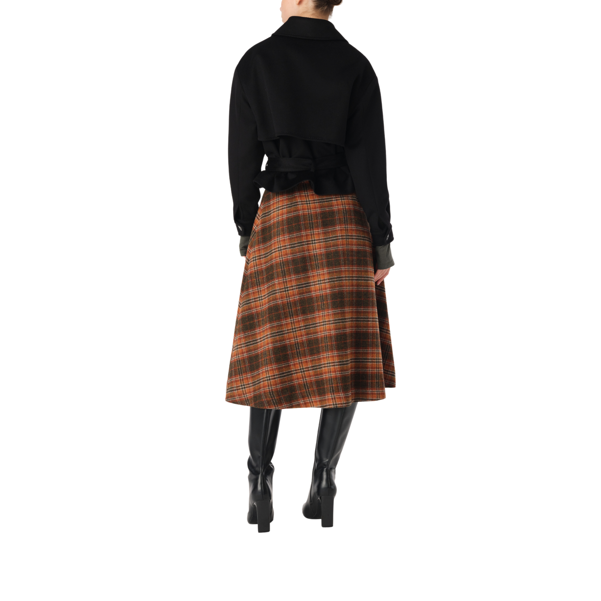 Malej Wool Cropped Coat