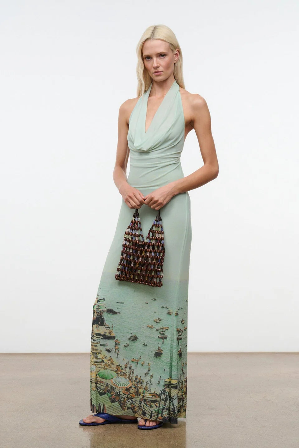 Staud Karla Bag Sea Glass Multi